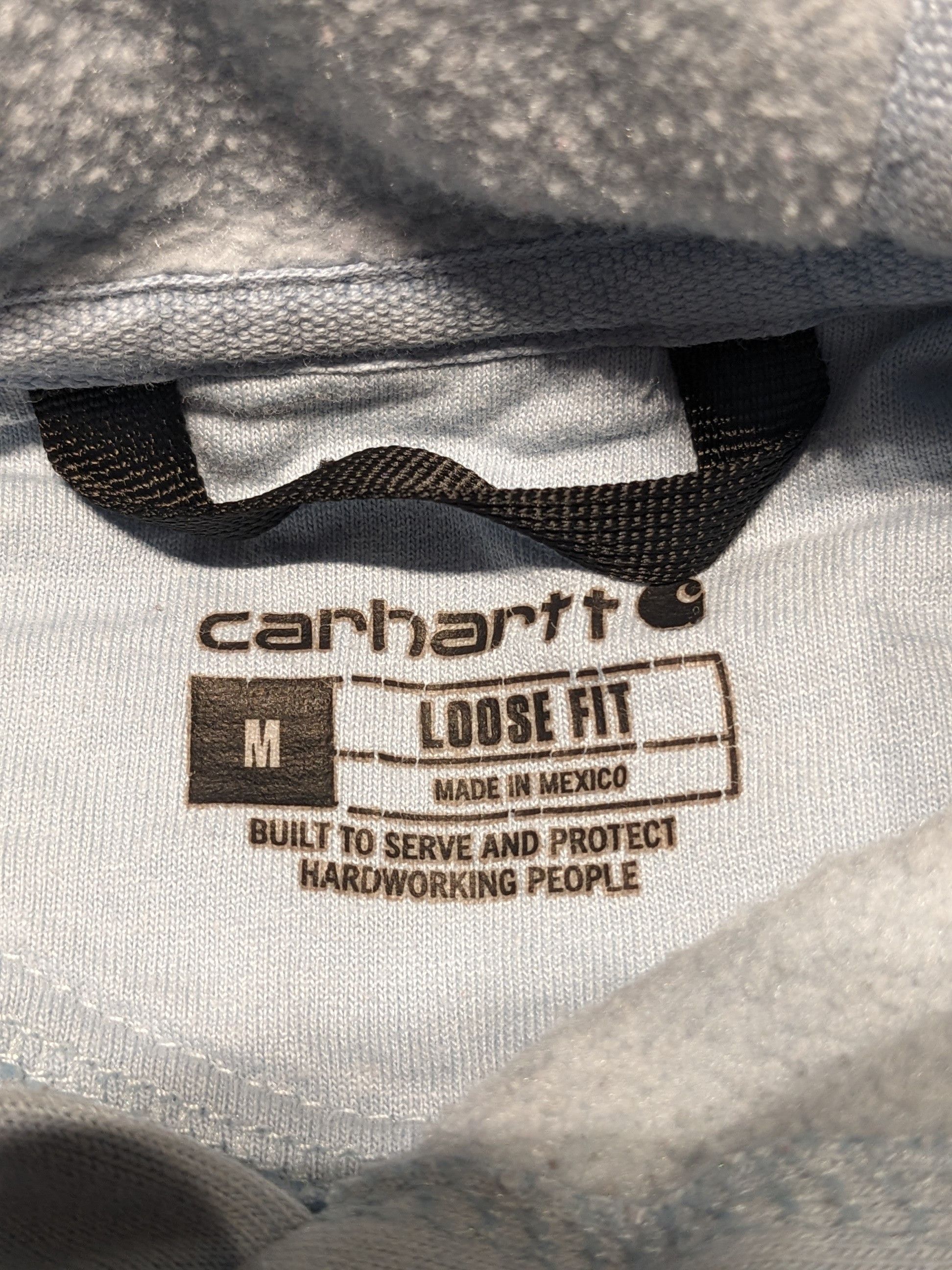 Carhartt Carhartt Baby Blue hoodie mens M Size US M / EU 48-50 / 2 - 7 Thumbnail