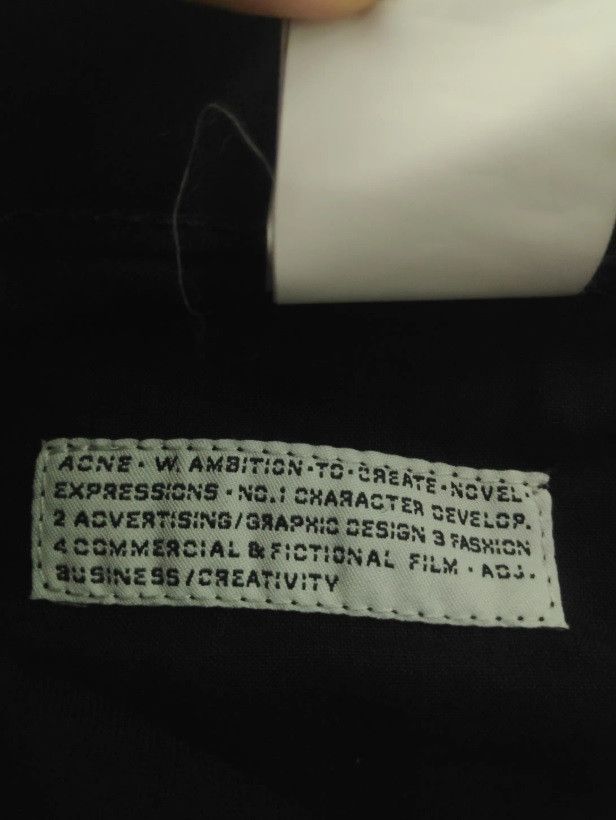 Acne Studios Acne Studios Hep Black Stretch Pants Size US 28 / EU 44 - 5 Thumbnail