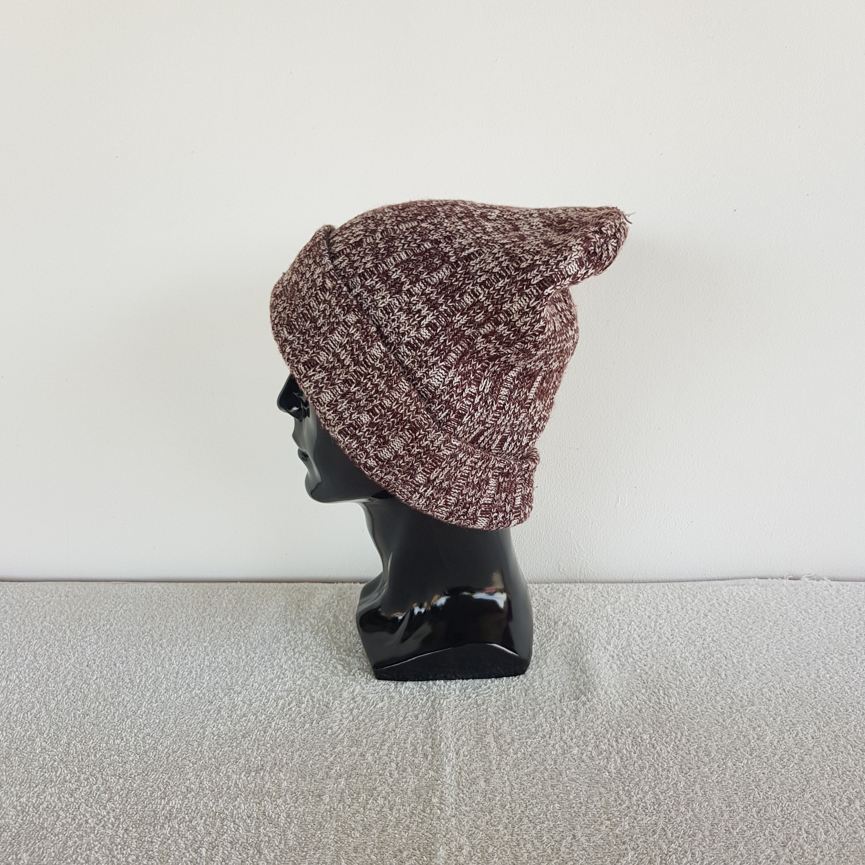 Japanese Brand Vintage Unknown Japanese Beanie Knit Crochet Snow Caps Hats Size ONE SIZE - 4 Thumbnail