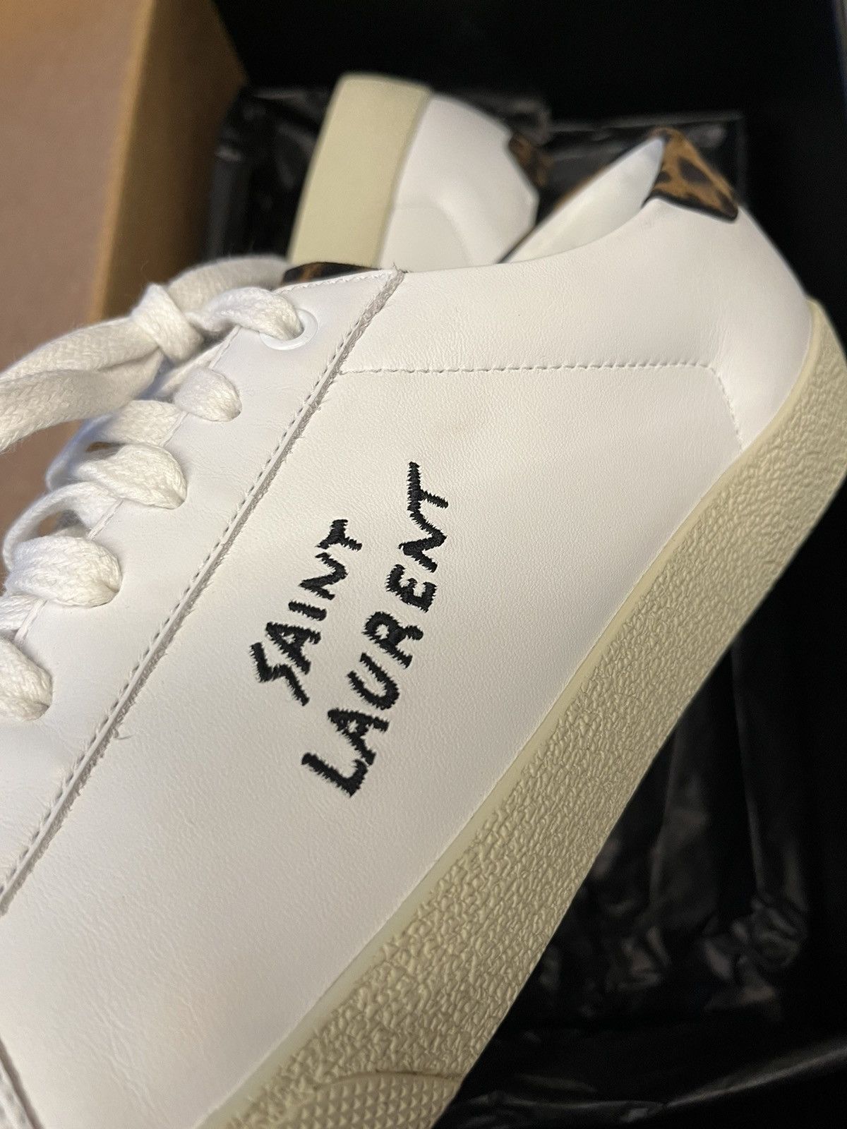 Saint Laurent Paris Super Runway Brand New Saint Laurent Logo Moon Plus Sneaker Size US 11.5 / EU 44-45 - 3 Thumbnail