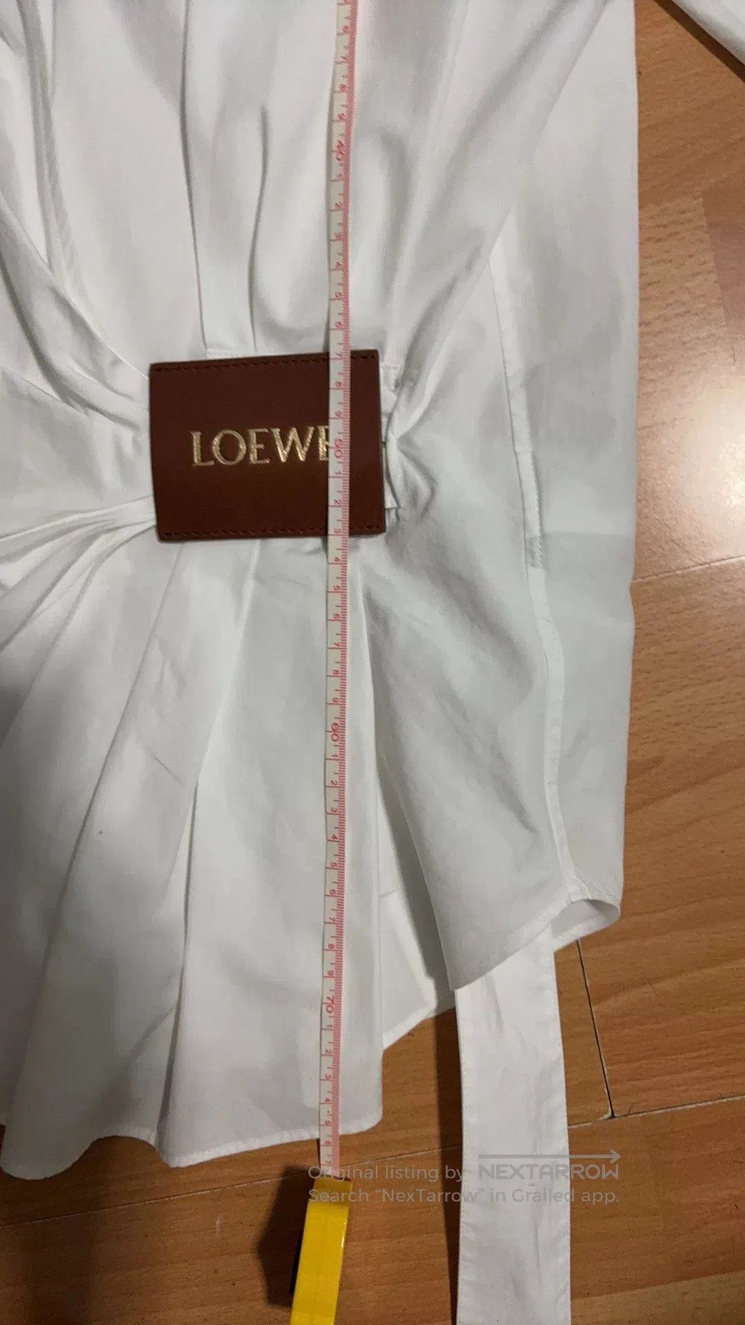 Loewe LOEWE 2025 Runway Pleated Shirt. Size US S / EU 44-46 / 1 - 3 Thumbnail