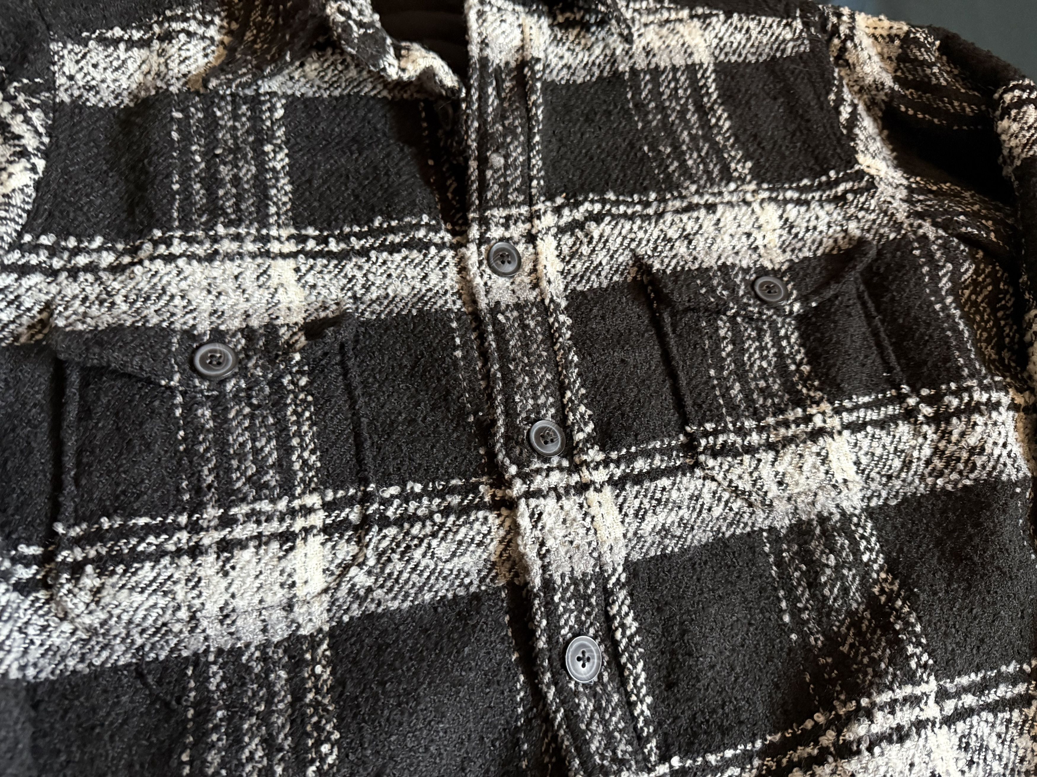 Allsaints ALLSAINTS Hibara Plaid Jacket Medium $319 Size US M / EU 48-50 / 2 - 8 Thumbnail