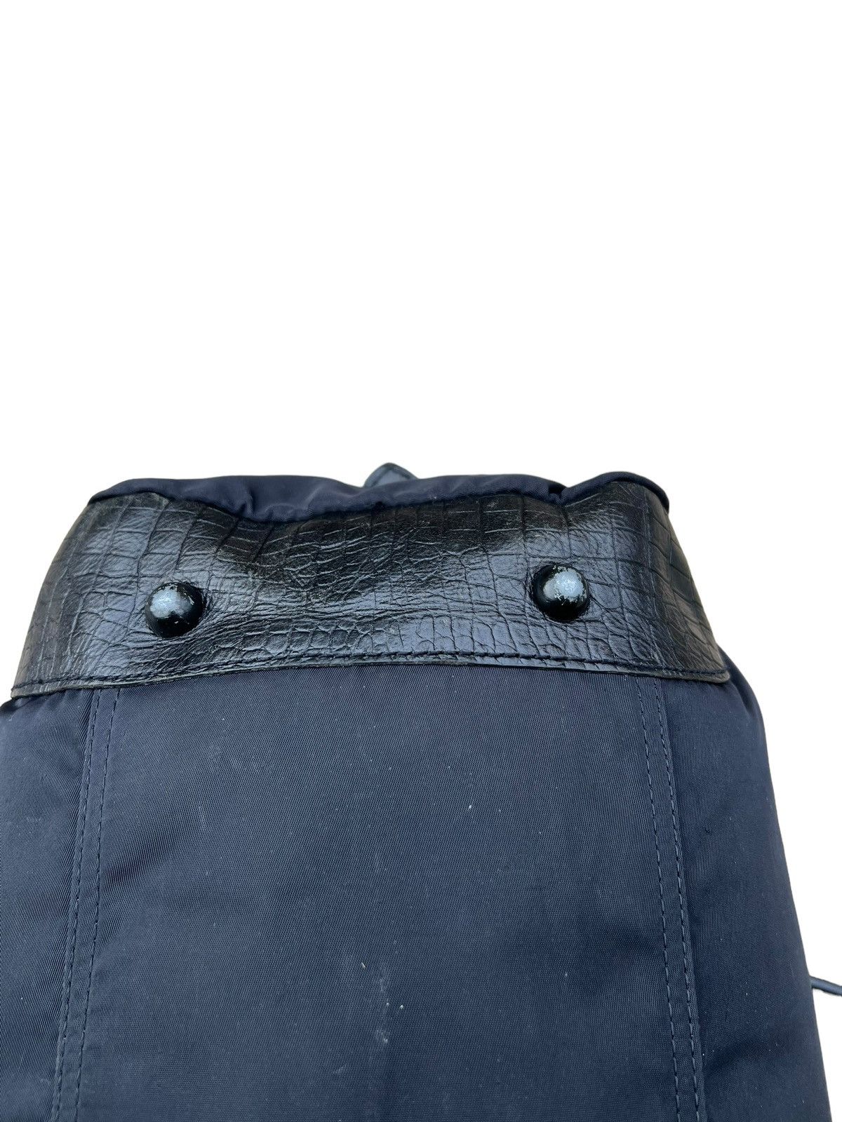 Yohji Yamamoto Vintage 2000s Yohji Yamamoto Y’saccs Huge Handle Bag Size ONE SIZE - 15 Thumbnail