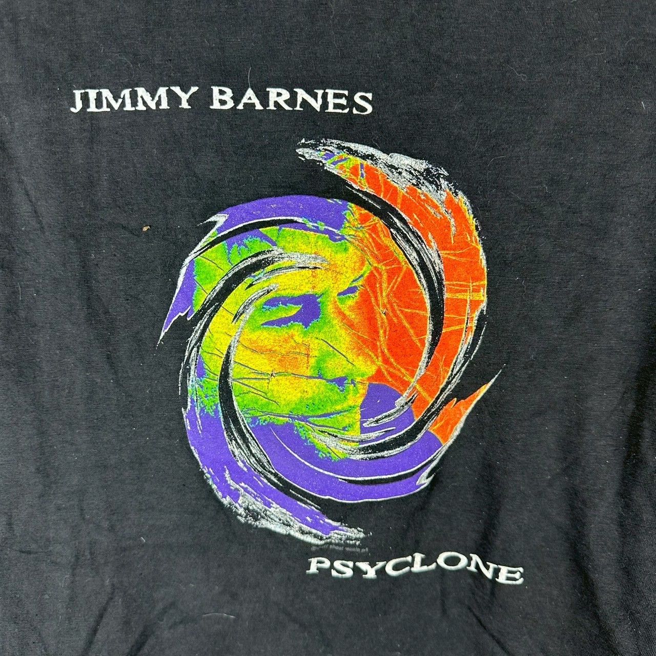 Vintage Vintage 1995 Jimmy Barnes Psyclone Summer Singer T-shirt Size US XL / EU 56 / 4 - 2 Thumbnail