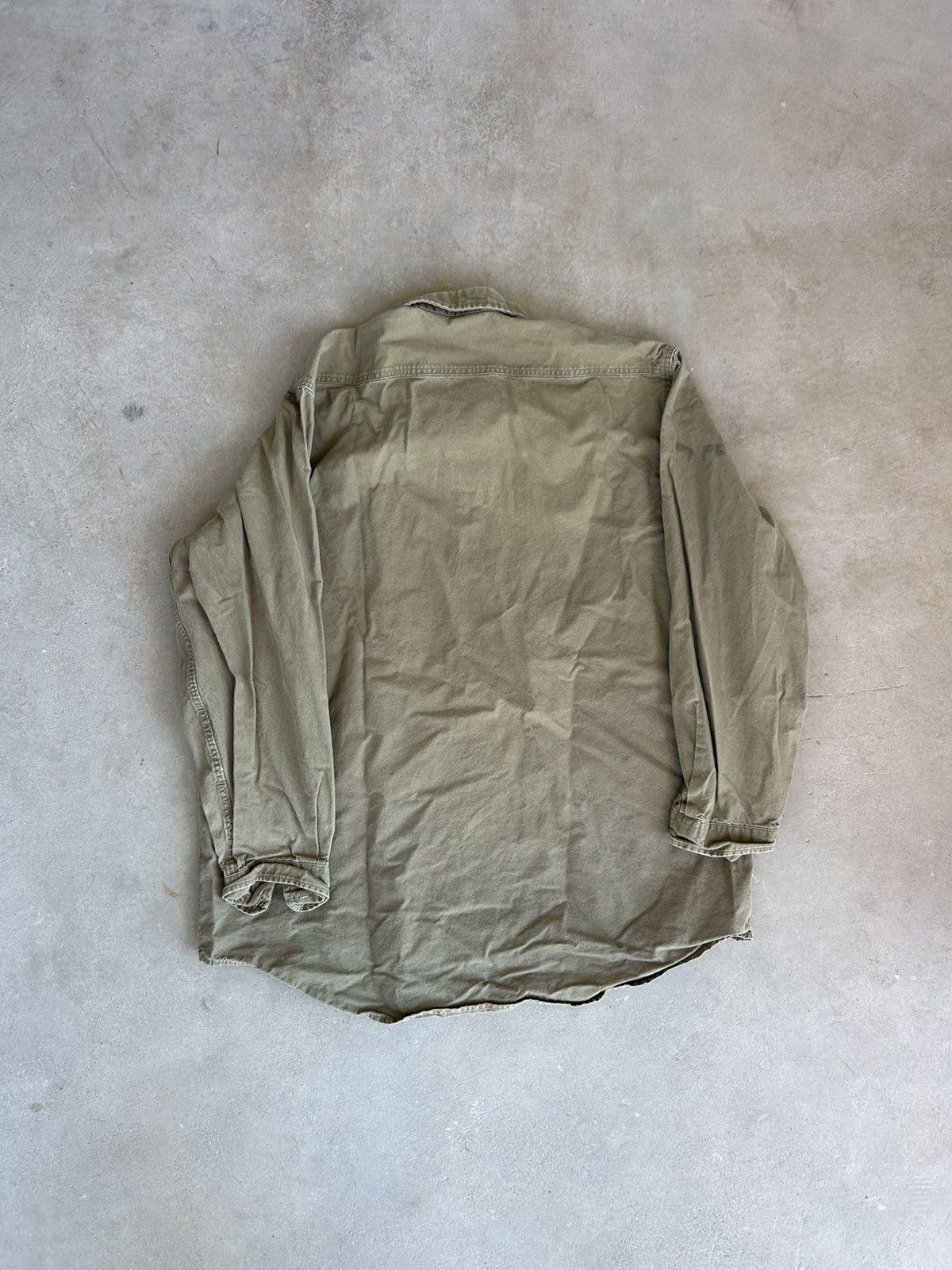 Carhartt × Vintage Vintage Carhartt Dad Style Button Down Shirt Size US L / EU 52-54 / 3 - 2 Thumbnail