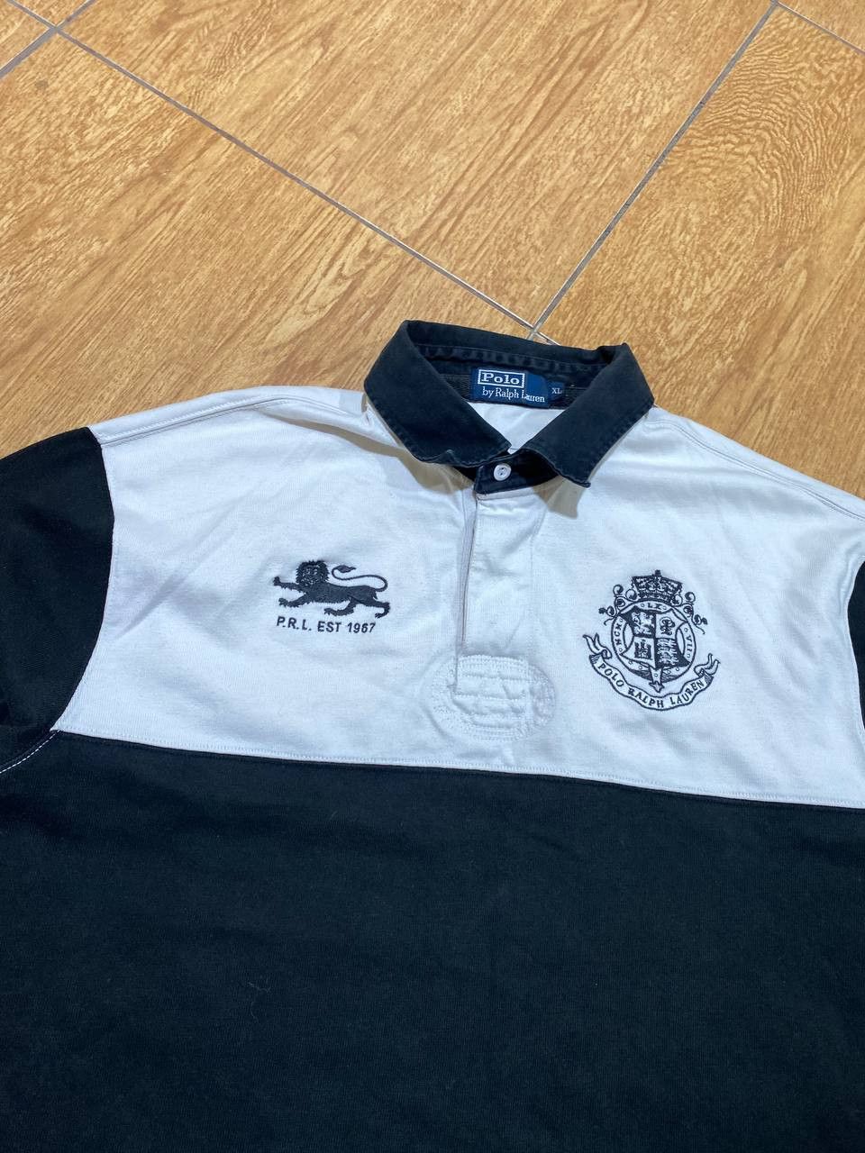 Polo Ralph Lauren Vintage Ralph Lauren Rugby Polo Pony Crest Ivy League #6 Size US XL / EU 56 / 4 - 12 Thumbnail