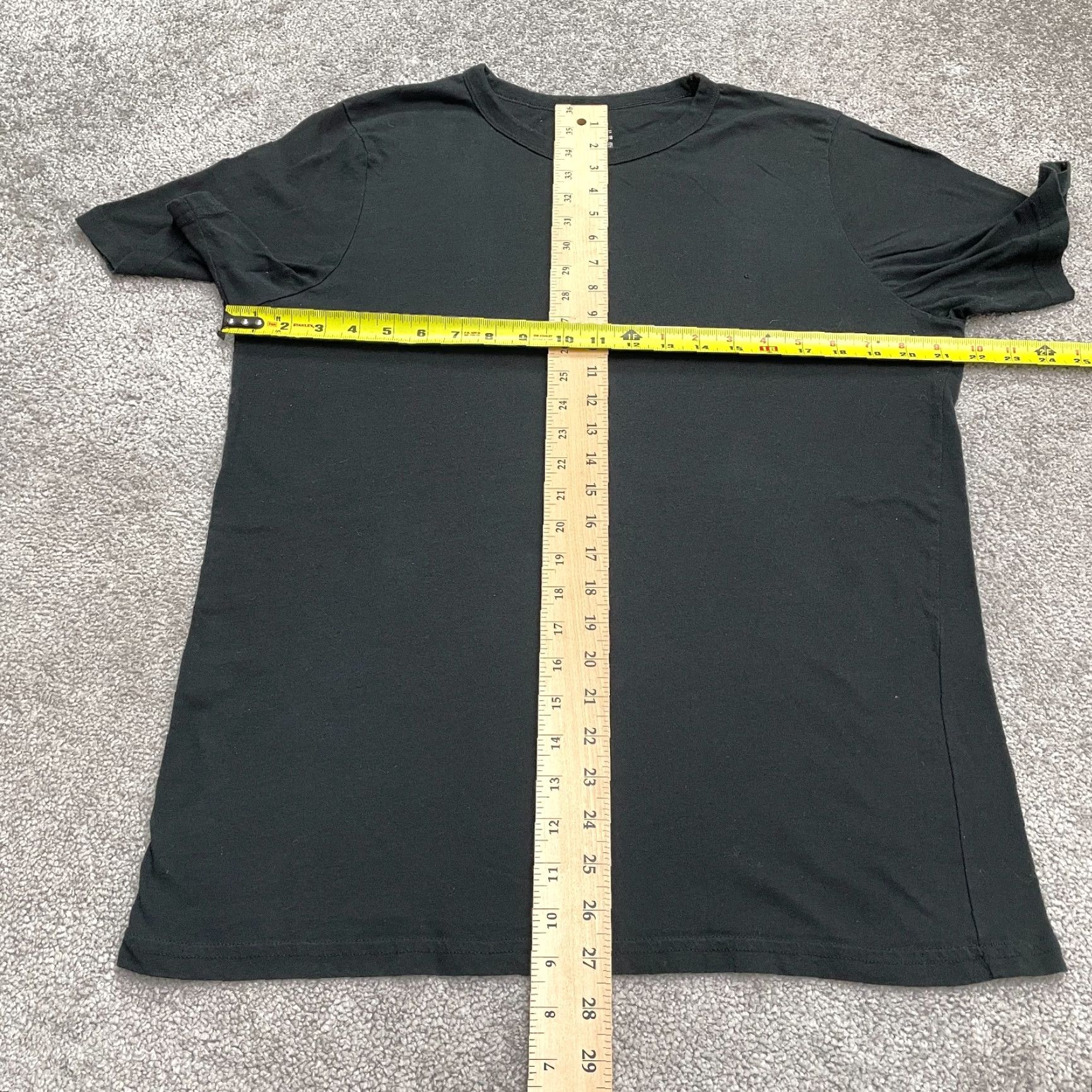 Perry Ellis Vintage Perry Ellis Men’s Black Cotton Blend Crew Neck T-Shirt XL Classic Short Sleeve Size US XL / EU 56 / 4 - 6 Thumbnail