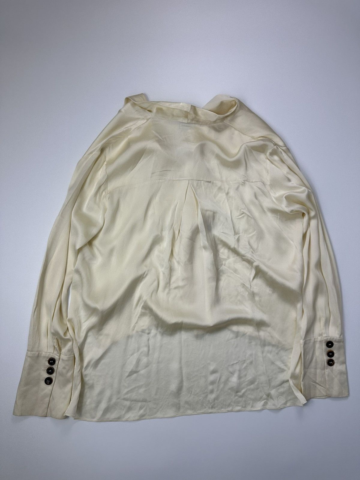 Magda Butrym Magda Butrym Silk Button Shirt Size M / US 6-8 / IT 42-44 - 2 Thumbnail