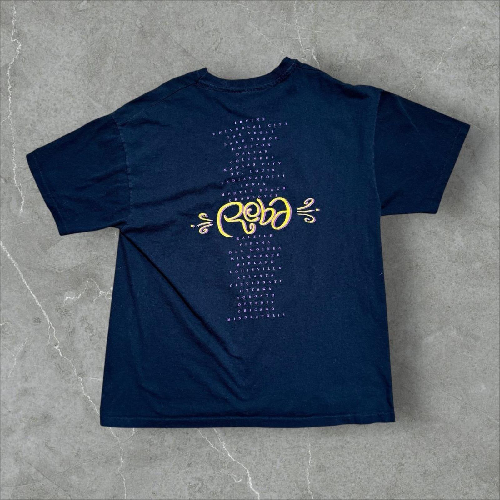 Other Vintage Reba McEntire 1994 Tour Tee Black & Purple Size US XL / EU 56 / 4 - 2 Thumbnail