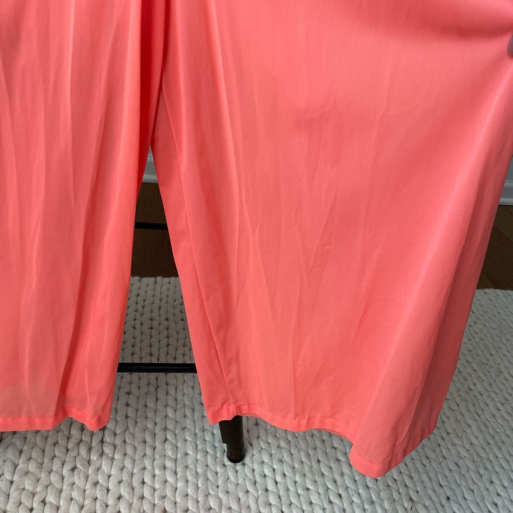 Vintage Vintage Sears Palazzo Wide Leg Jumpsuit Ivory Orange S 4 Size 26" / US 2 / IT 38 - 5 Thumbnail