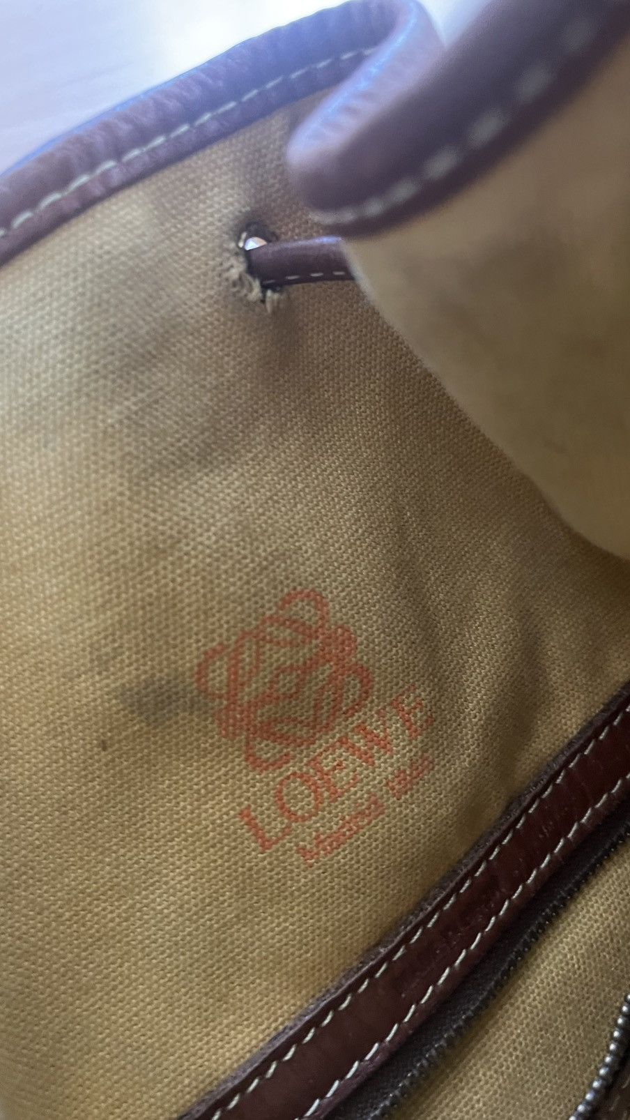 Loewe Loewe authentic Designer Leather Bucket Bag Size ONE SIZE - 7 Thumbnail