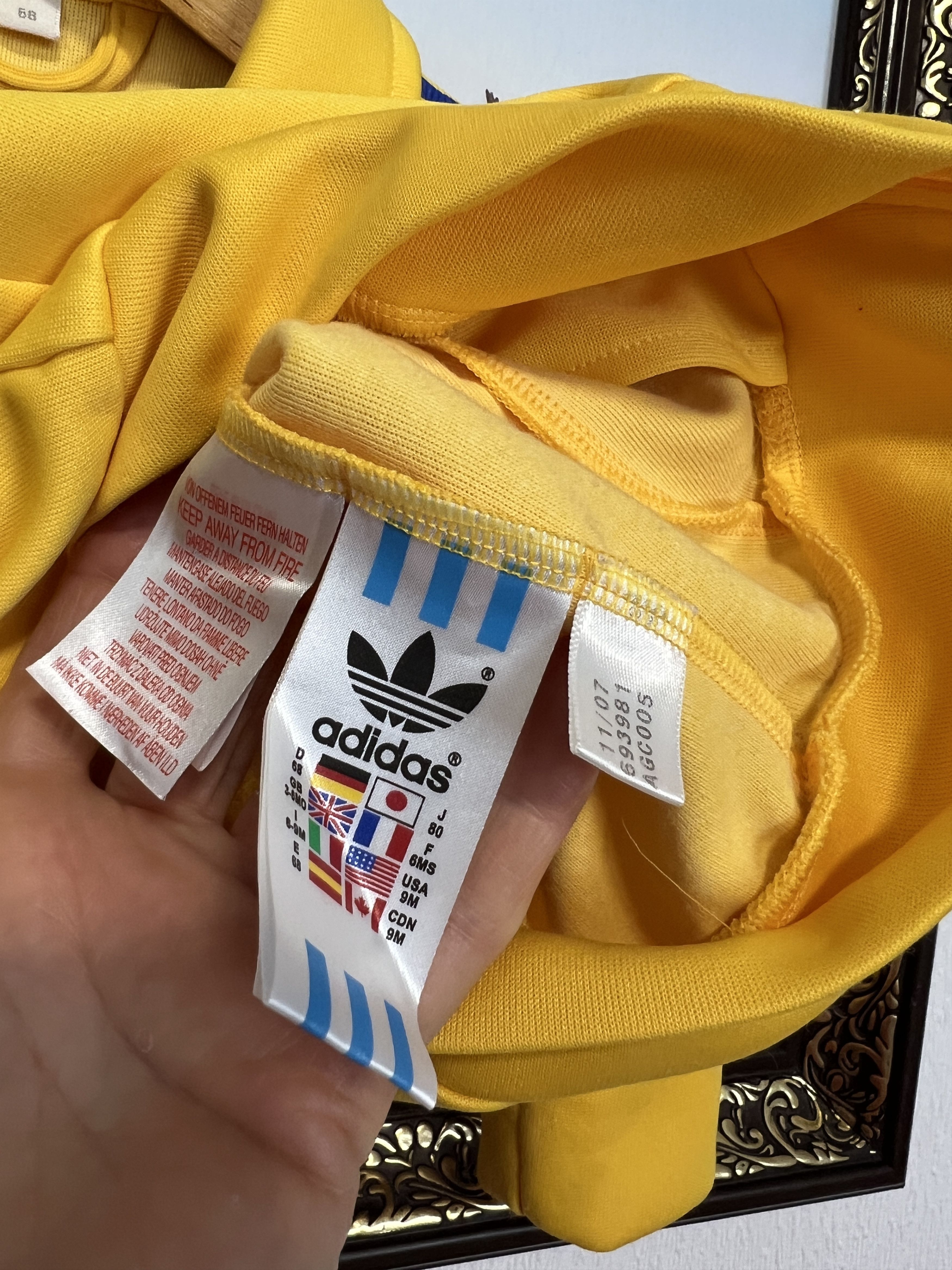 Adidas Sweden Football Jacket Track World Cup Size Boys 6M Size US XXS / EU 40 - 9 Thumbnail