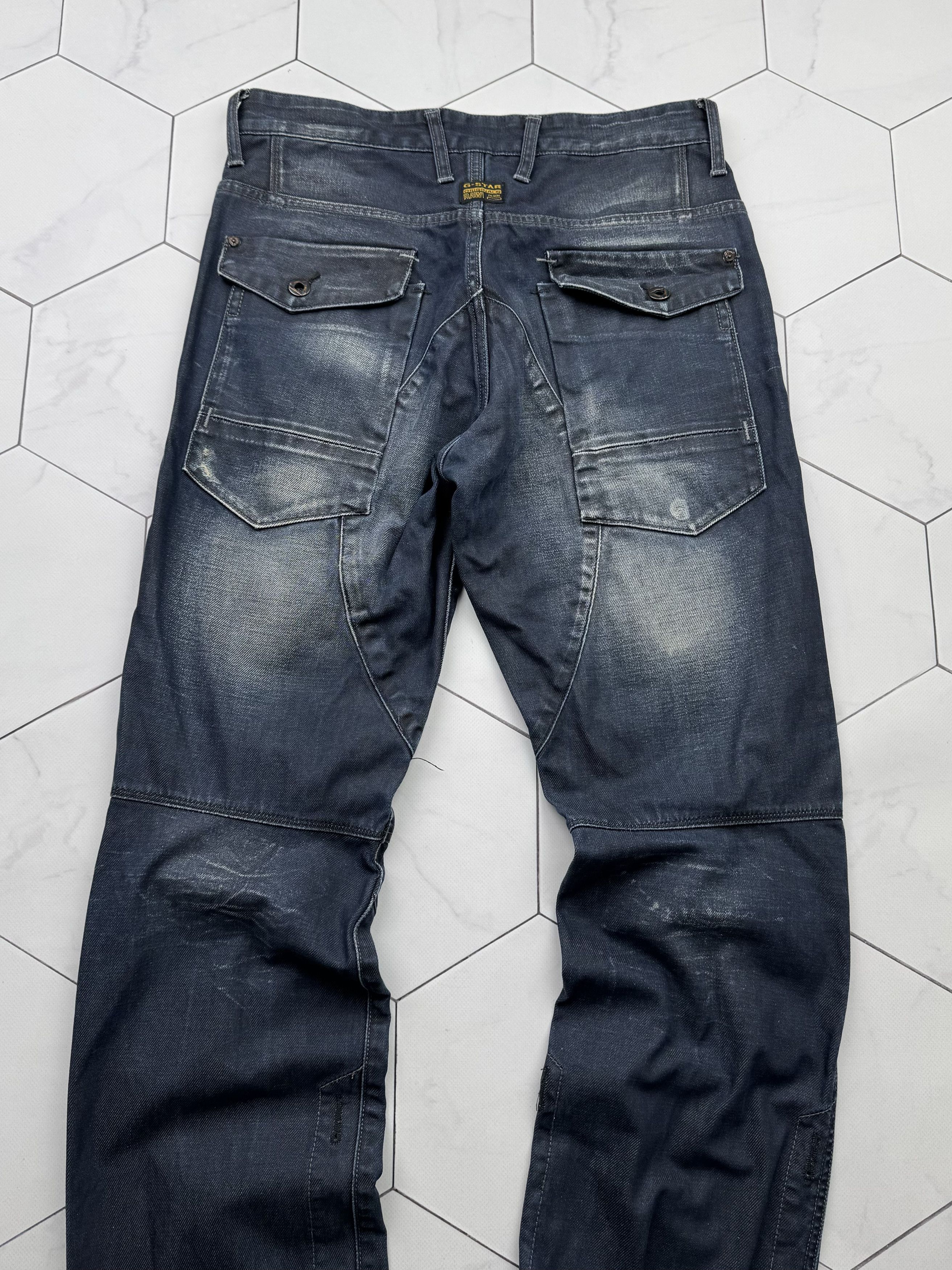 G-Star G Star Raw General 5620 Tapered Extract Embro Jeans (B291) Size US 30 / EU 46 - 8 Thumbnail