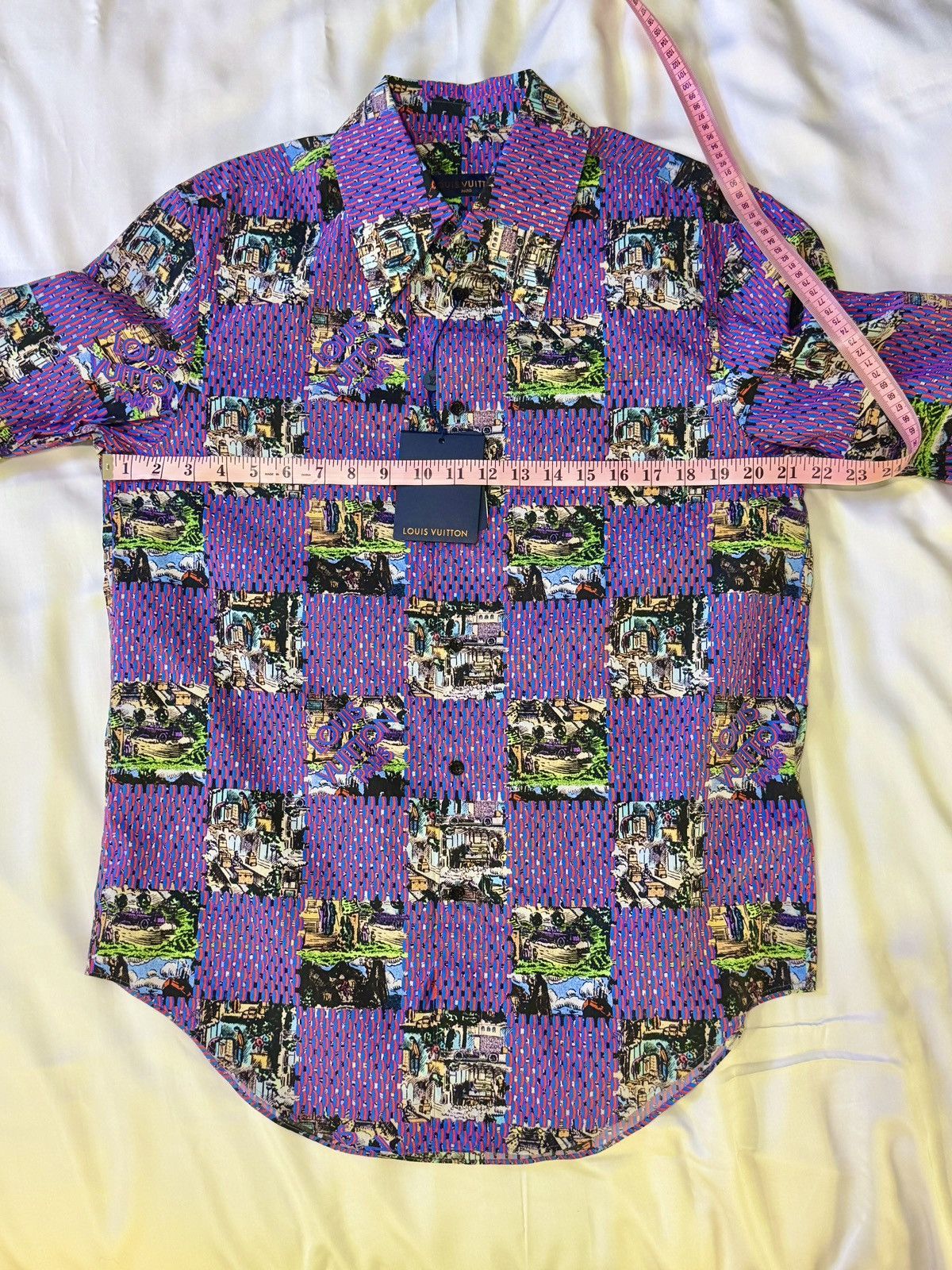 Louis Vuitton Louis Vuitton Men’s Printed Shirt (WITH TAGS) Size US M / EU 48-50 / 2 - 7 Thumbnail