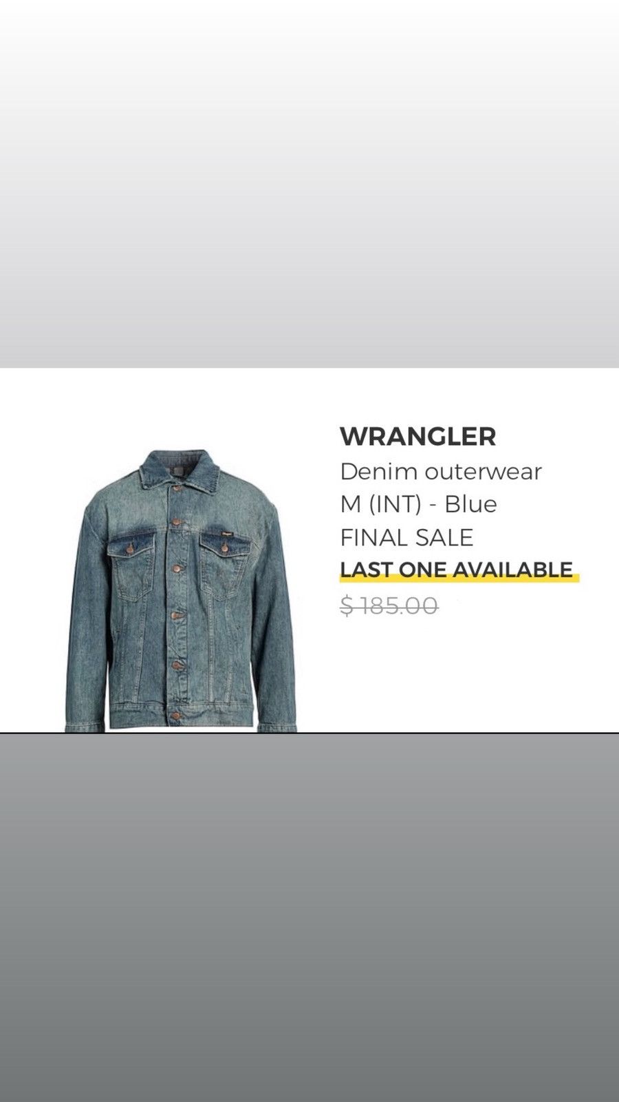 Wrangler $185 Wrangler denim jacket Size US M / EU 48-50 / 2 - 2 Thumbnail