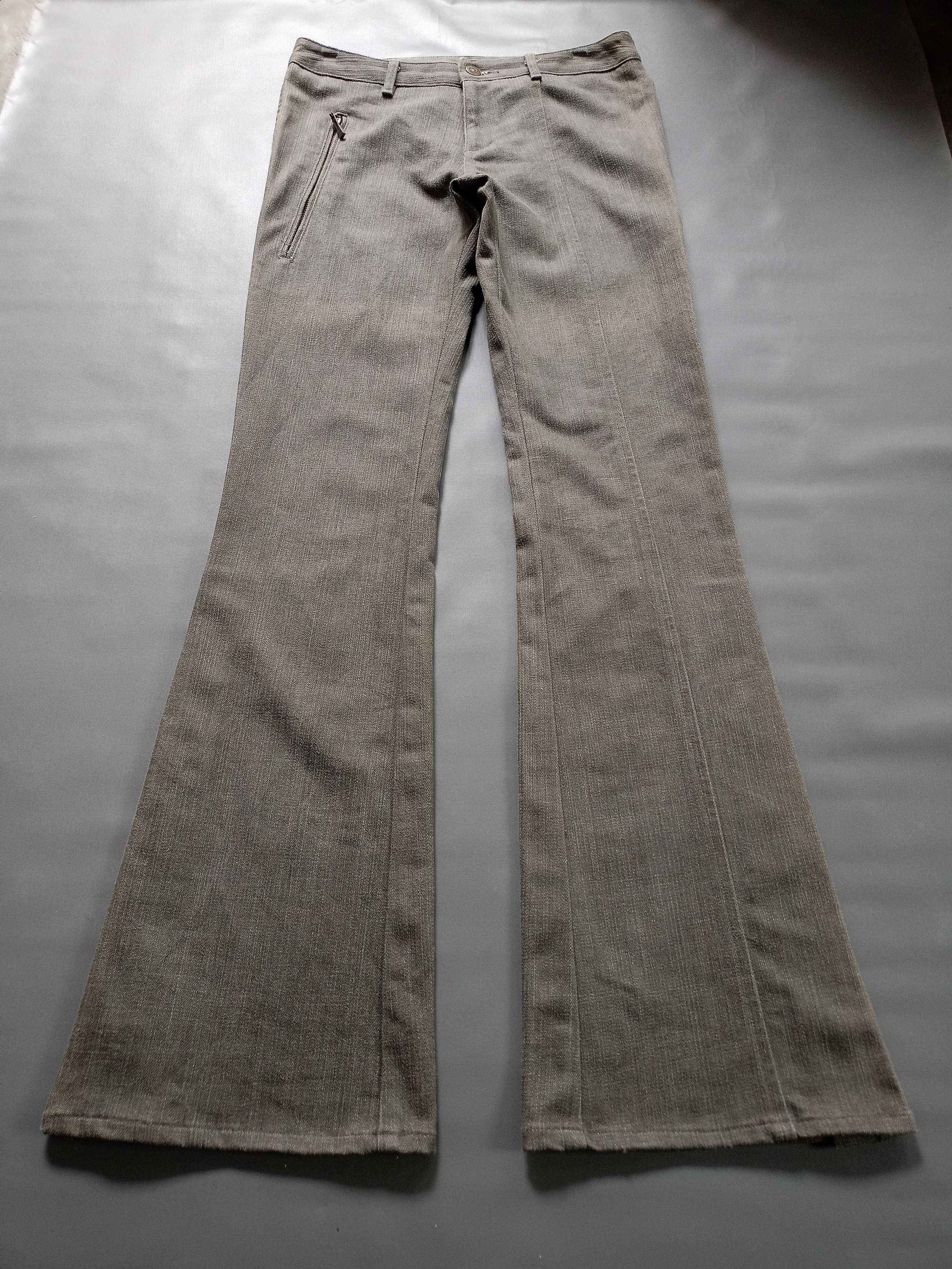 Michel Klein Michel Klein Flared Denim Pants Size 29" - 1 Thumbnail