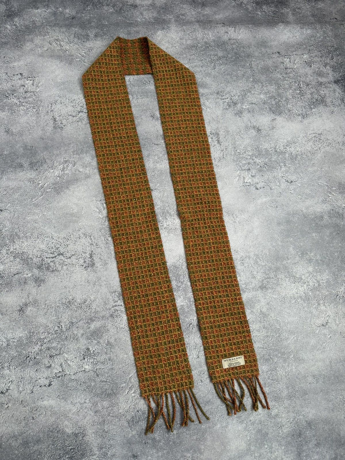 Burberry Burberry Cashmere Scarf Checkered Rare Neckwear Luxury Size ONE SIZE - 5 Thumbnail