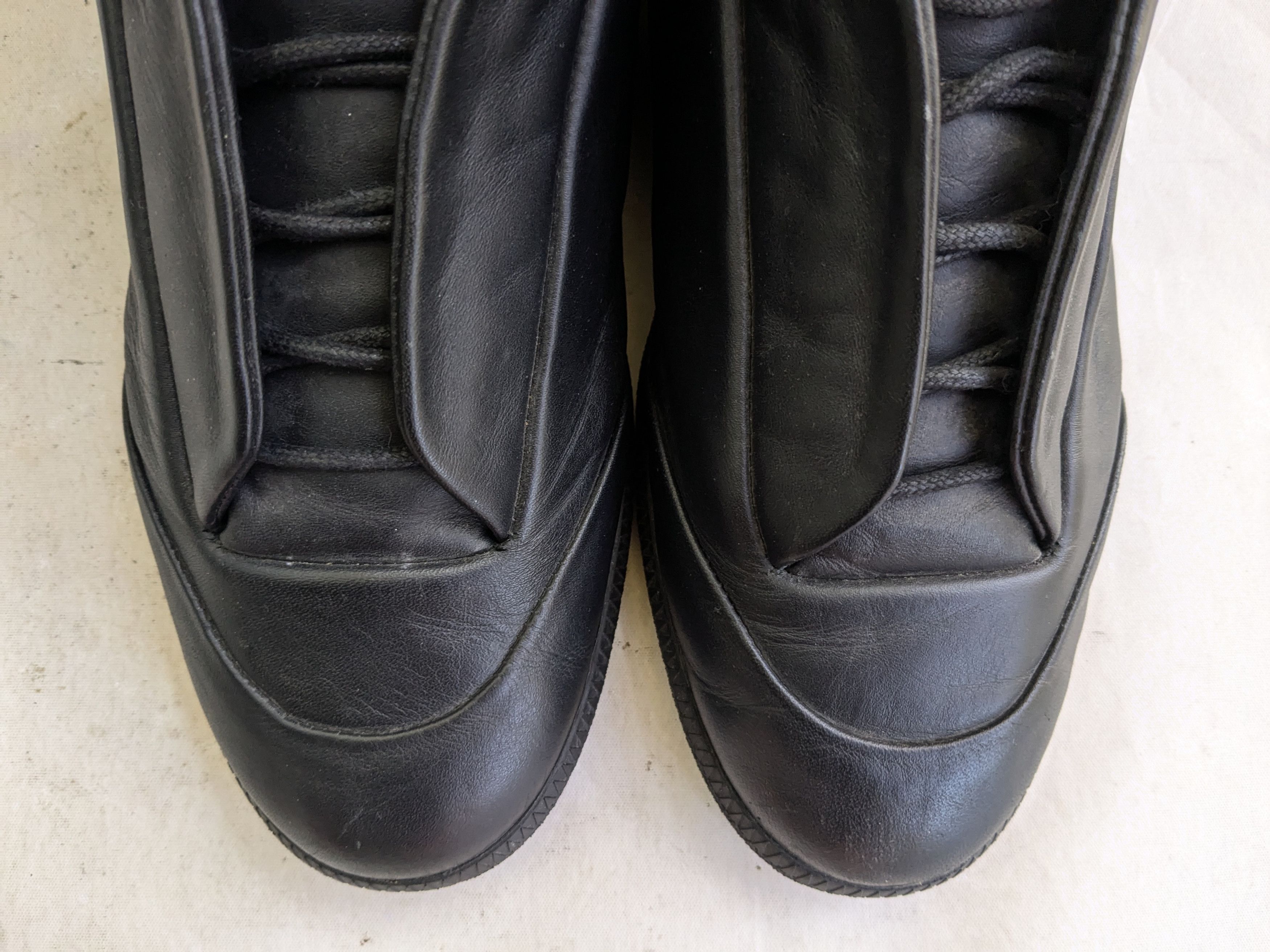 Maison Margiela Maison Margiela Future Black 10 43 High Tops Leather Size US 10 / EU 43 - 3 Thumbnail
