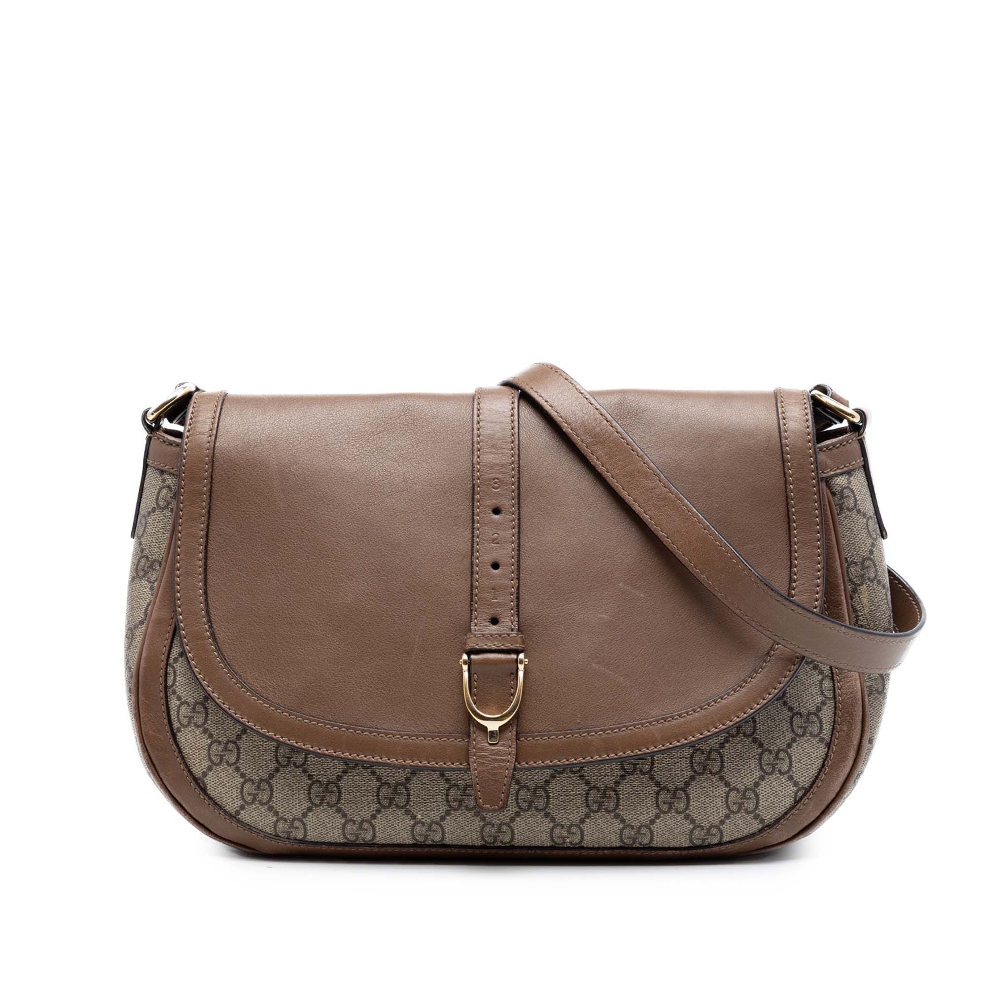 Gucci GG Supreme Stirrup Crossbody Size ONE SIZE - 1 Thumbnail