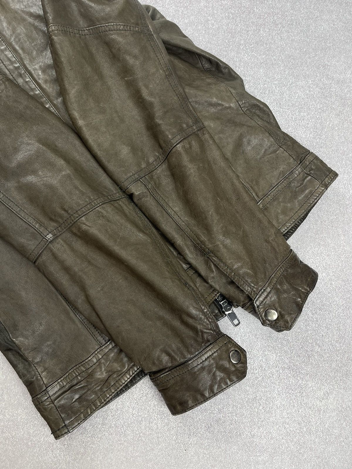 Allsaints Allsaints Spitalfields Leather Jacket Men’s Size S Size US S / EU 44-46 / 1 - 22 Thumbnail