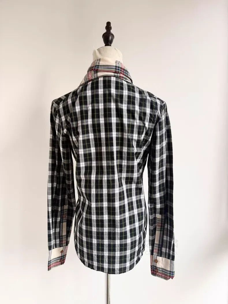 Vivienne Westwood Vivienne Westwood Plaid color block bow shirt Size M / US 6-8 / IT 42-44 - 4 Thumbnail