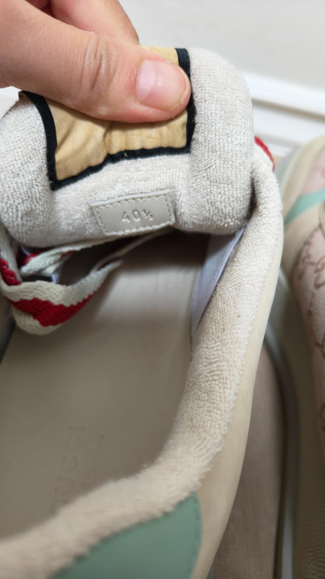 Gucci Gucci(WMNS) Gucci Screener Sneaker 'GG Monogram Beige Pink' Size US 10.5 / IT 40.5 - 4 Thumbnail