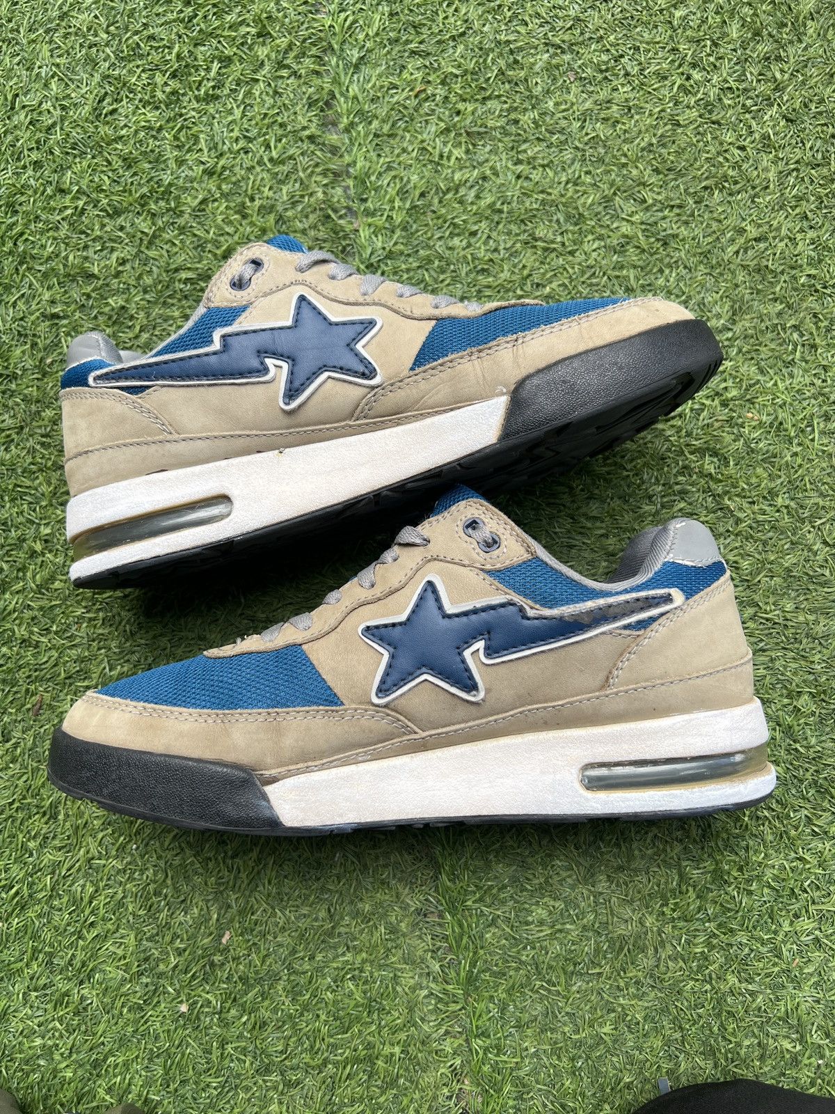 Bape Bape Roadsta Blue Grey Size US 9 / EU 42 - 3 Thumbnail