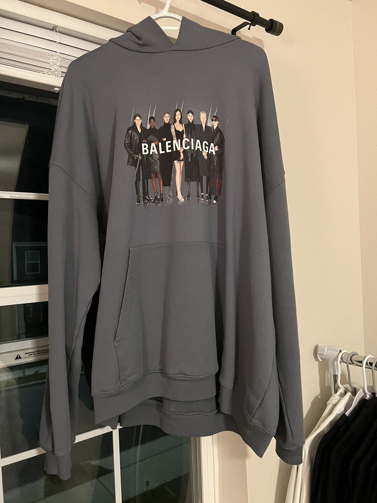 Balenciaga Balenciaga Pop Band Model Hoodie 2019 Size US XL / EU 56 / 4 - 1 Thumbnail