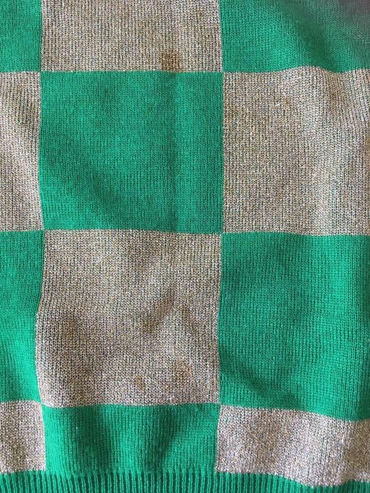 Comme des Garcons AD2006 Checkered Knit Sweater Vest Size US S / EU 44-46 / 1 - 3 Thumbnail