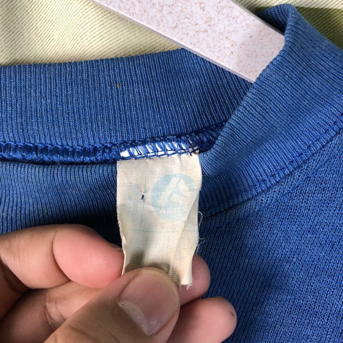 Vintage South Dakota State University vintage Blue Sweatshirt #7416 Size US L / EU 52-54 / 3 - 11 Thumbnail