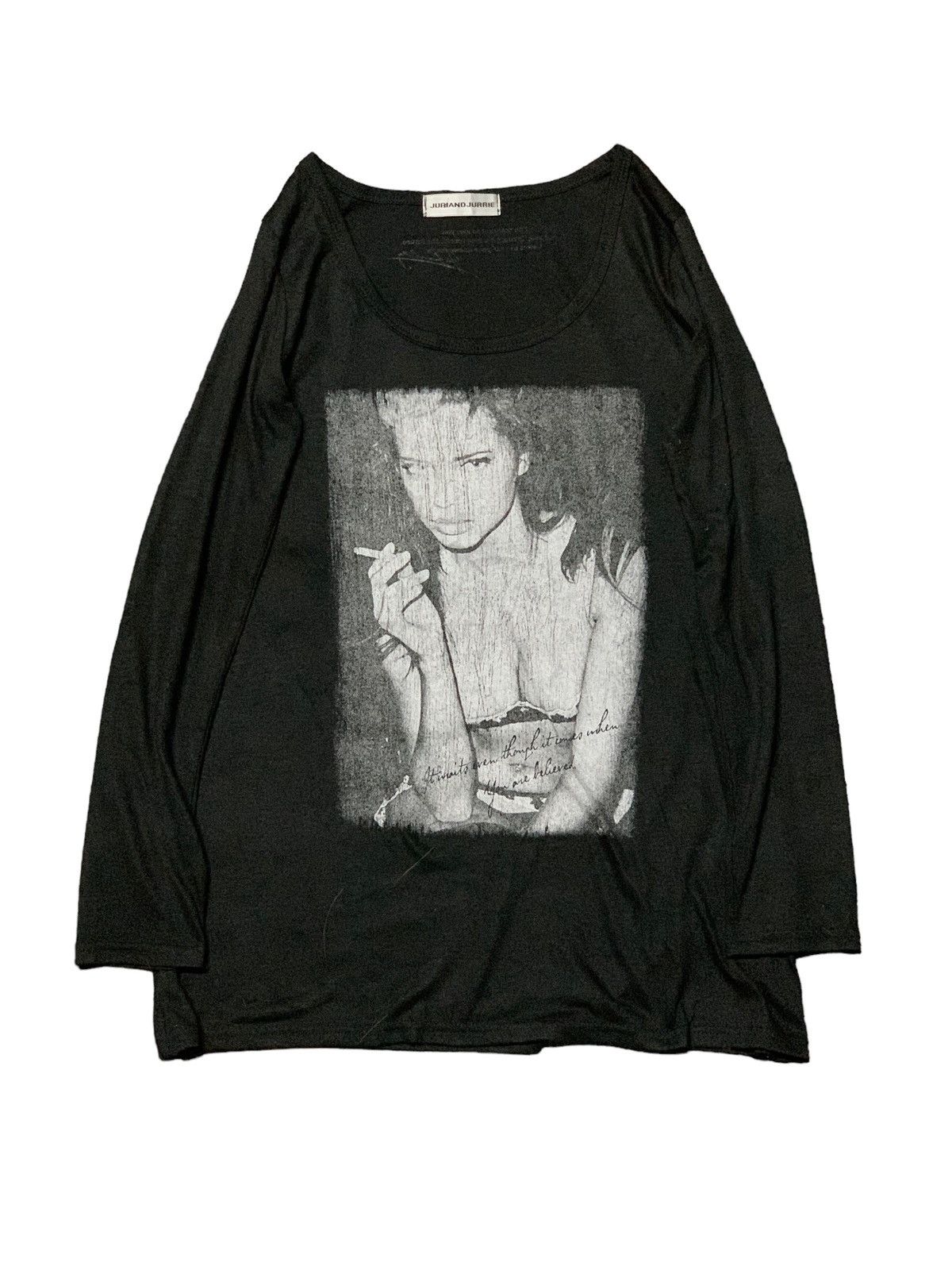 Designer × If Six Was Nine × Japanese Brand 💥Designer Juriano Jurrie Poem Photo Tees Size M / US 6-8 / IT 42-44 - 1 Thumbnail