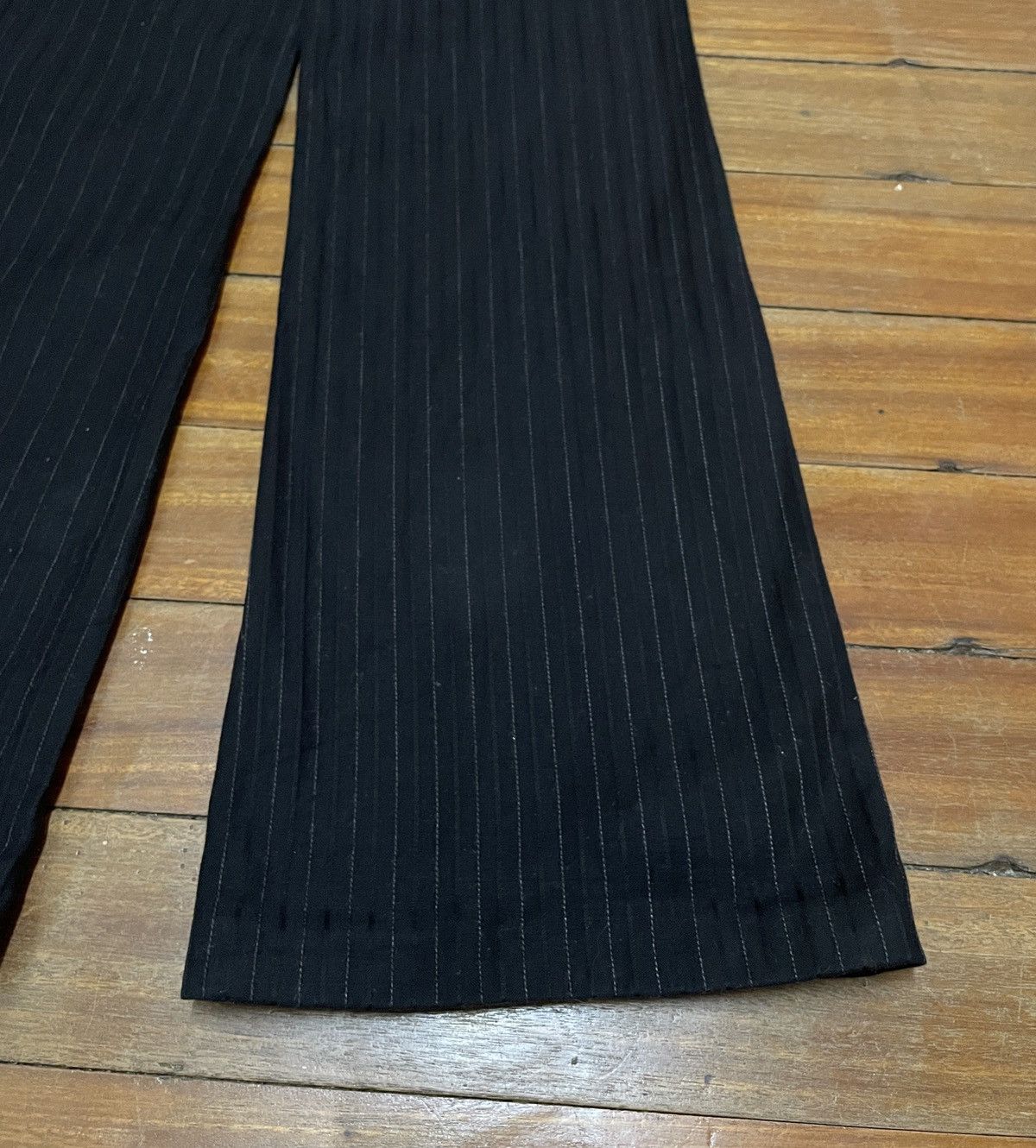 14th Addiction × Japanese Brand × KMRii Very Rare Vintage Japanese Brand Tactical Flared Pants 2000s Size US 29 - 8 Thumbnail