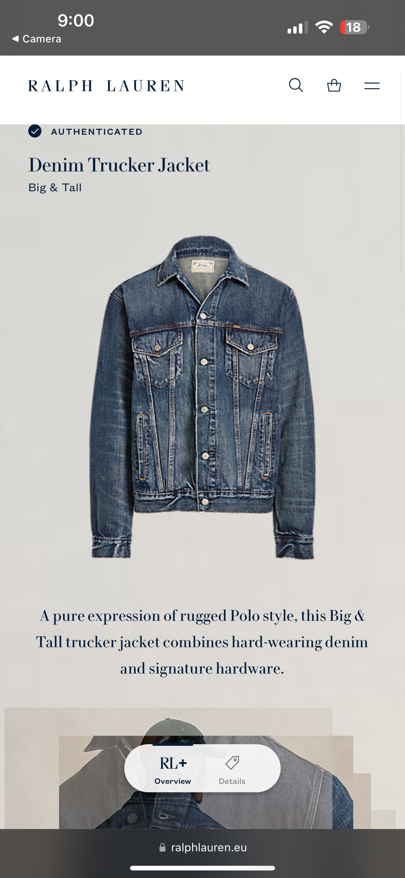 Ralph Lauren RRL Ralph Lauren Denim Jacket Distressed Trucker Size 2XL Size US XXL / EU 58 / 5 - 15 Thumbnail