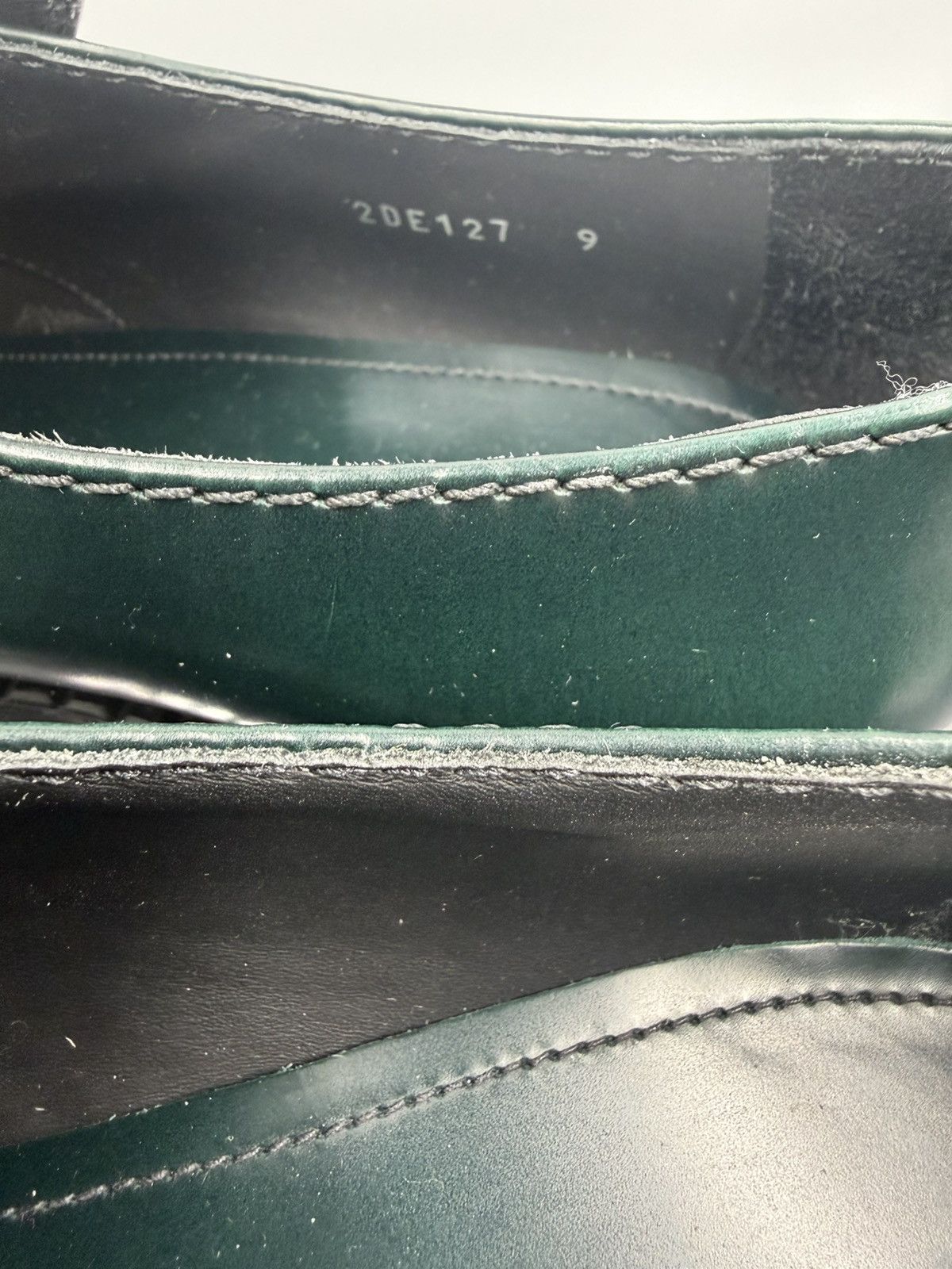 Prada Prada Triangle Logo Loafer In Bosco 42 Size US 9 / EU 42 - 4 Thumbnail