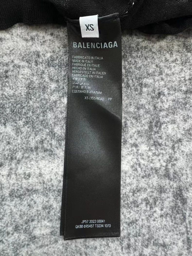 Balenciaga Balenciaga Women's black and white barrage knit cardigan Size XS / US 0-2 / IT 36-38 - 4 Thumbnail