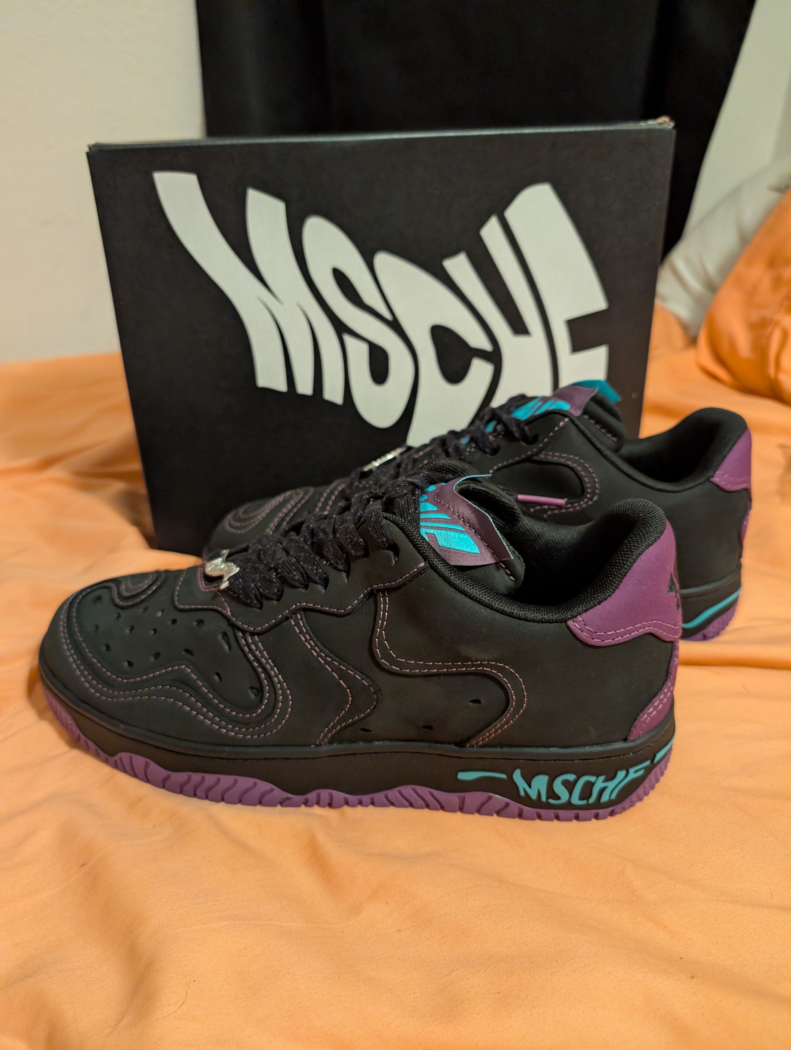 MSCHF 10 Mens MSCHF Super Normal 2 " Mars Black " Size US 10 / EU 43 - 3 Thumbnail