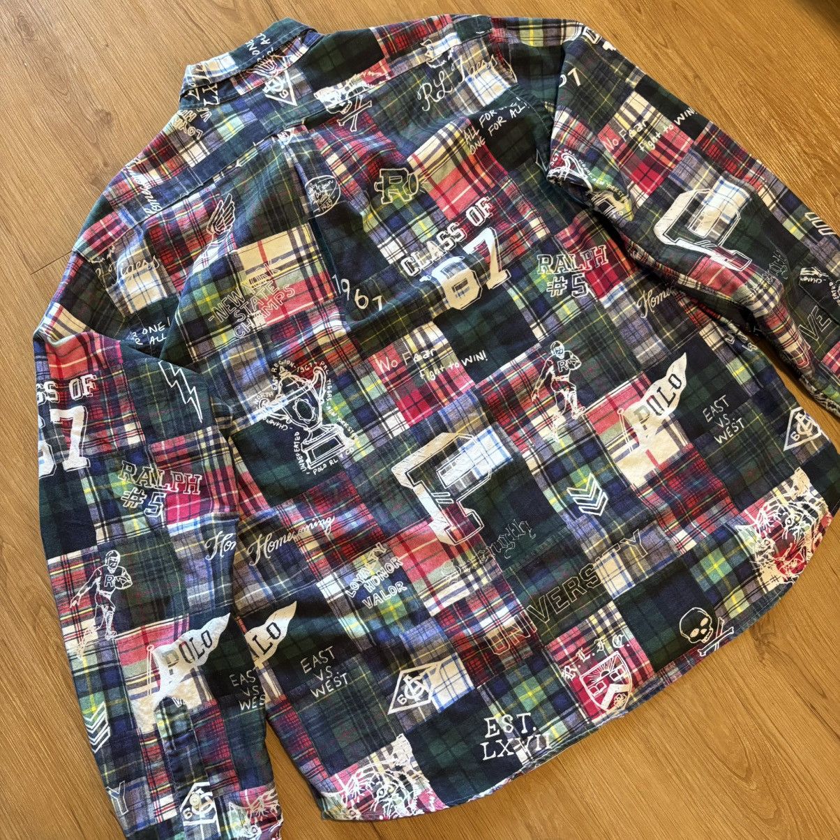Polo Ralph Lauren Polo Ralph Lauren Class of '67 RL Tigers Patchworks Shirt Size US XL / EU 56 / 4 - 6 Thumbnail