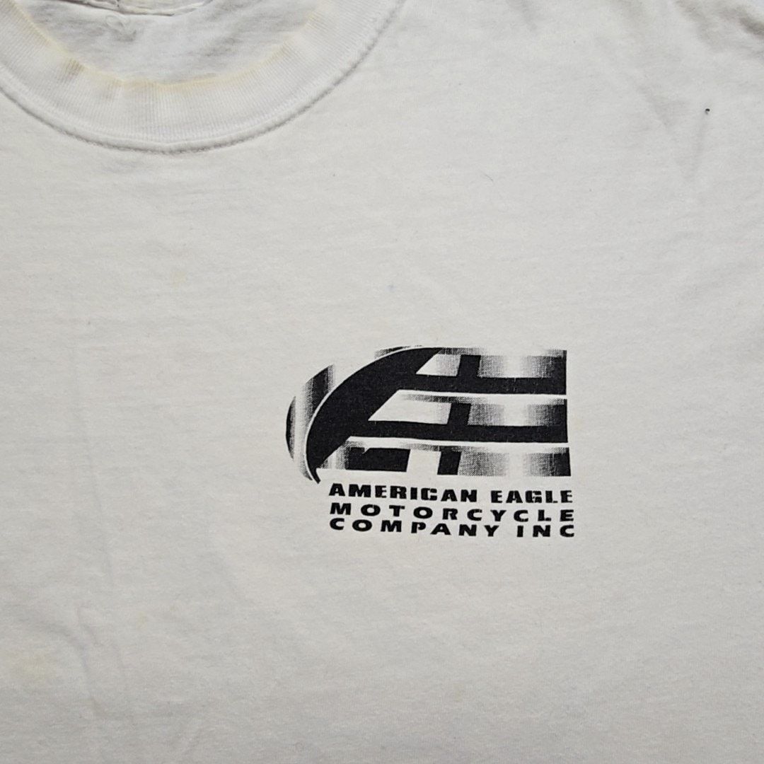 Vintage Vintage American Eagle Motorcycle Chrome Dealers Show L Tee Size US L / EU 52-54 / 3 - 5 Thumbnail