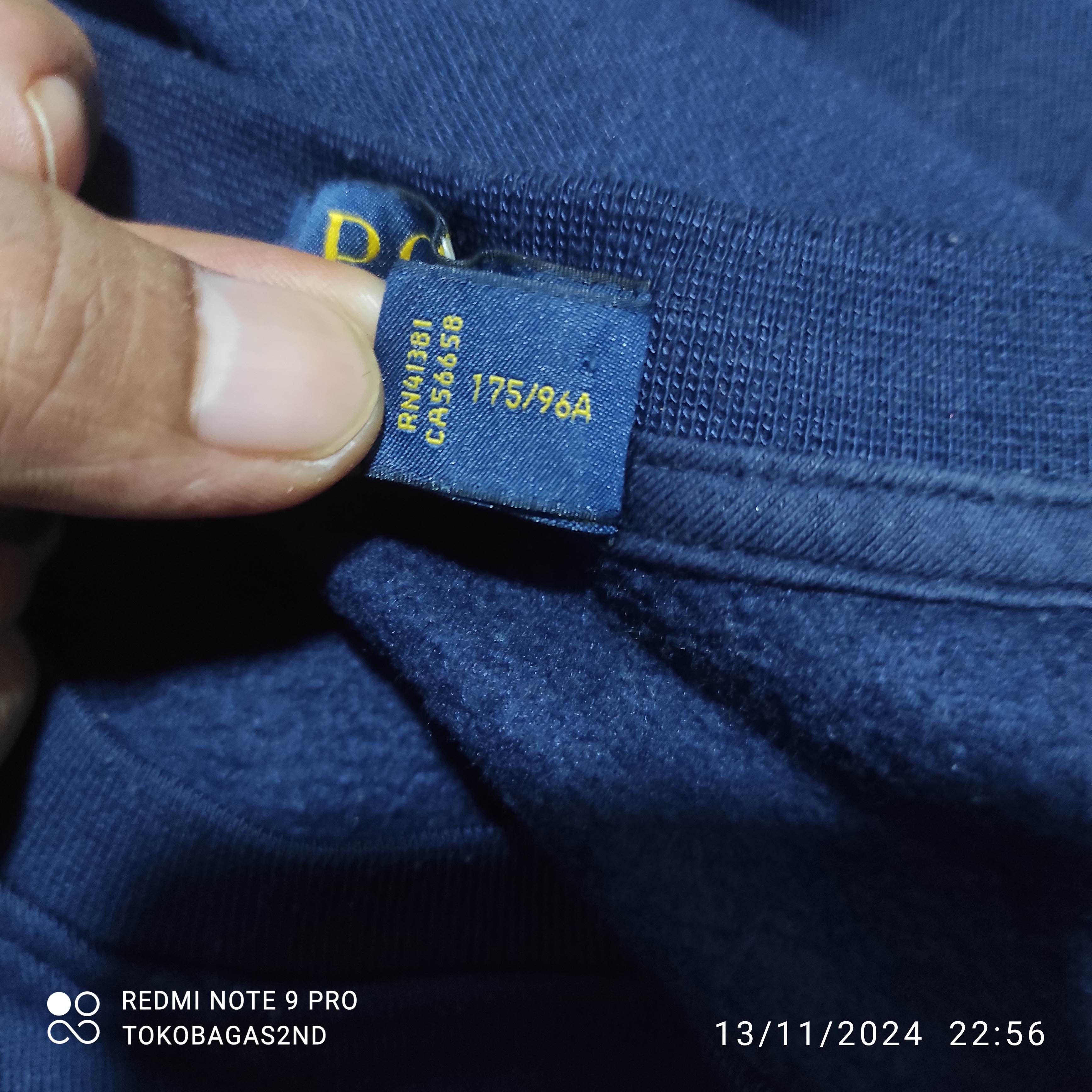 Polo Ralph Lauren Vintage POLO ralph lauren big spellout crewneck sweatshirt Size US M / EU 48-50 / 2 - 9 Thumbnail