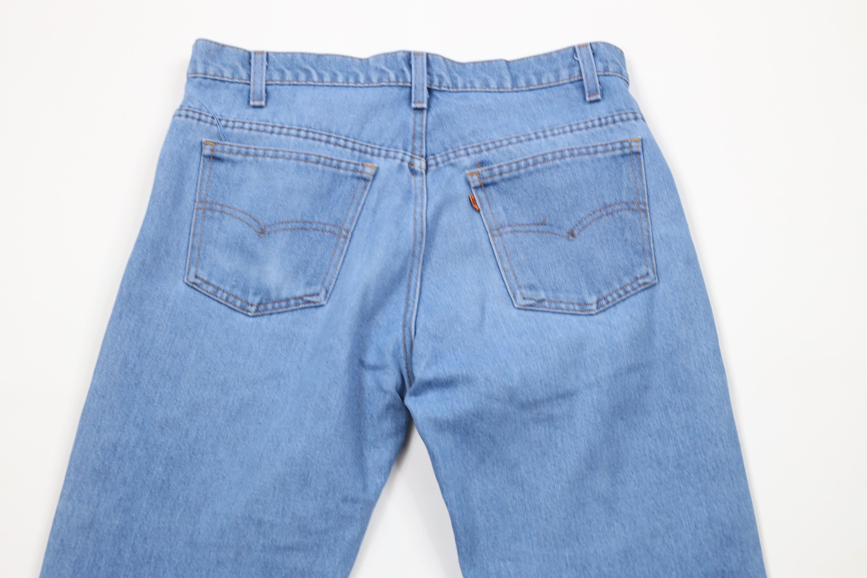 Levi's × Vintage Vintage 70s 80s Levis Orange Tab Leg Denim Jeans USA Size US 32 / EU 48 - 7 Thumbnail