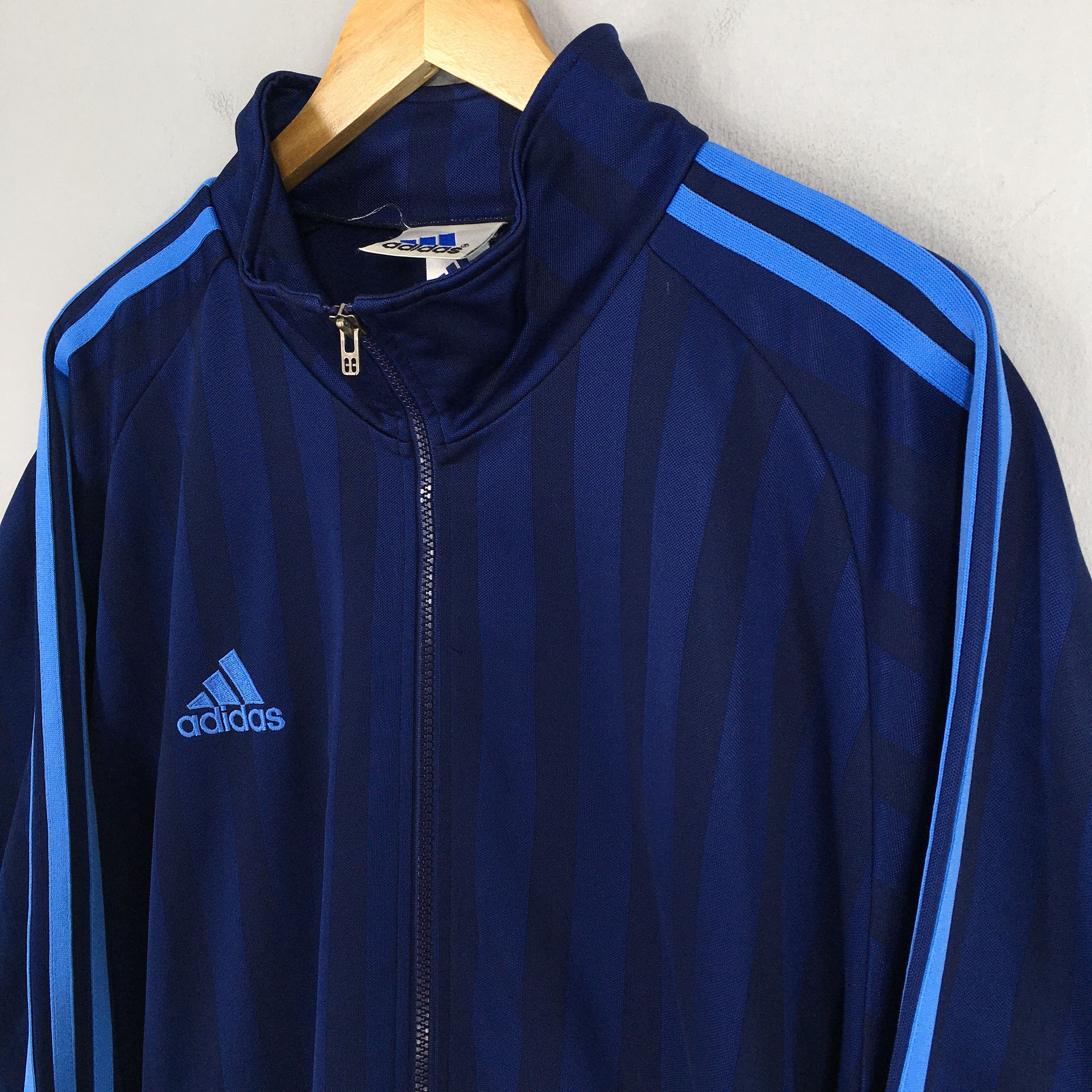 Adidas Vintage Adidas Equipment Windbreaker Jacket XLarge Size US XL / EU 56 / 4 - 3 Thumbnail