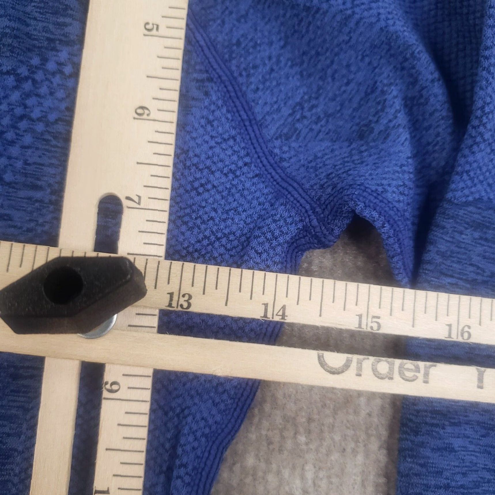 Vintage VINTAGE Clove Shirt Womens XS Blue Crewneck Long Sleeve Stretch Fitted Size XS / US 0-2 / IT 36-38 - 3 Thumbnail