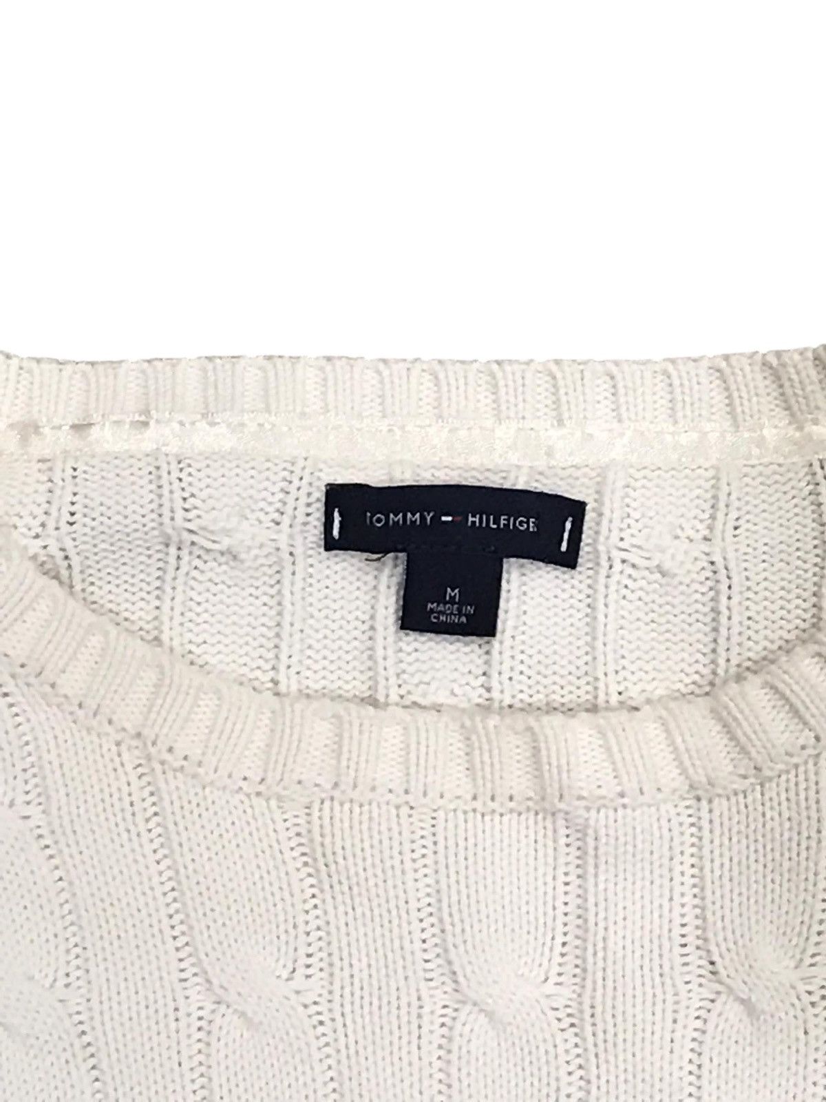 Tommy Hilfiger × Vintage Tommy Hilfiger Cableknit Knitwear Size M / US 6-8 / IT 42-44 - 2 Thumbnail