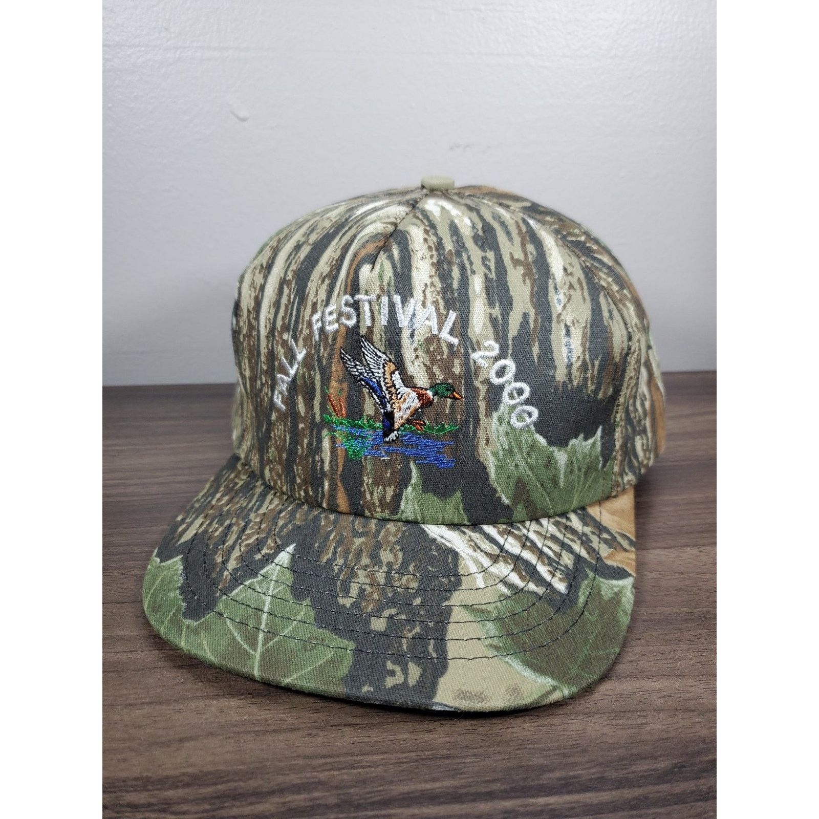Realtree × Vintage Fall Festival 2000 Hat Camo Snapback Cap Duck Nature Scene Size ONE SIZE - 1 Thumbnail