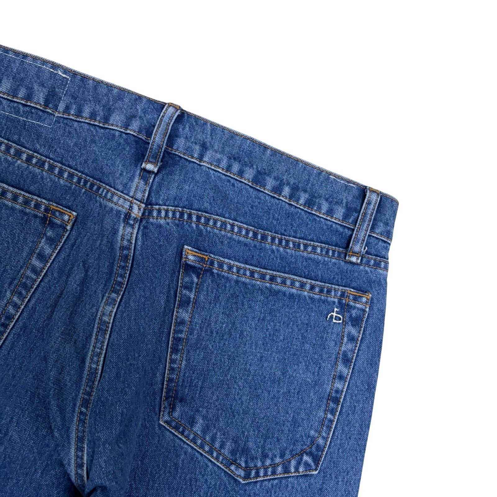 Rag & Bone RAG & BONE Denim Jeans Slim Fit Medium Del Ray Pants 31x32 Size US 31 - 5 Thumbnail