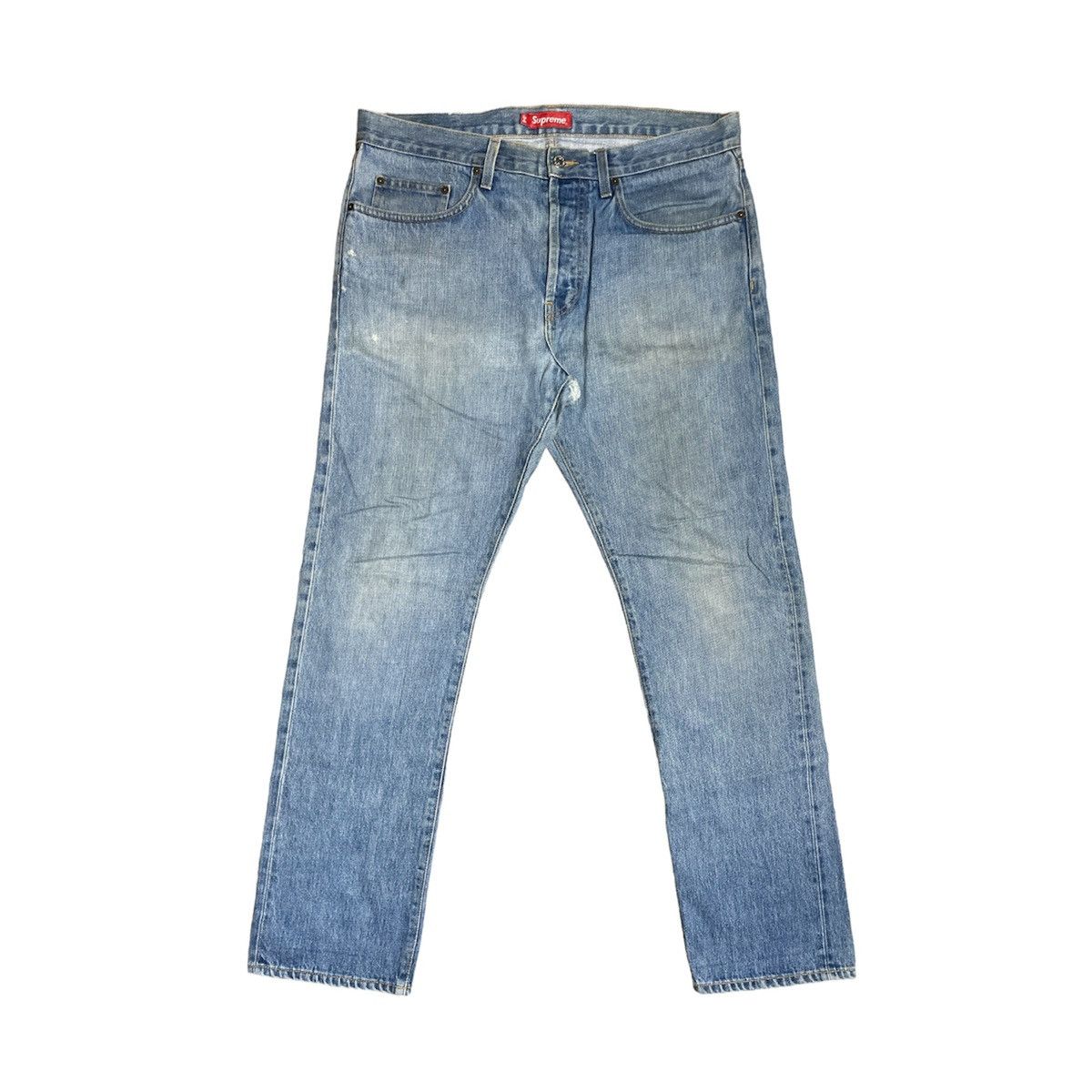 Supreme supreme selvedge jeans Size US 34 / EU 50 - 1 Thumbnail