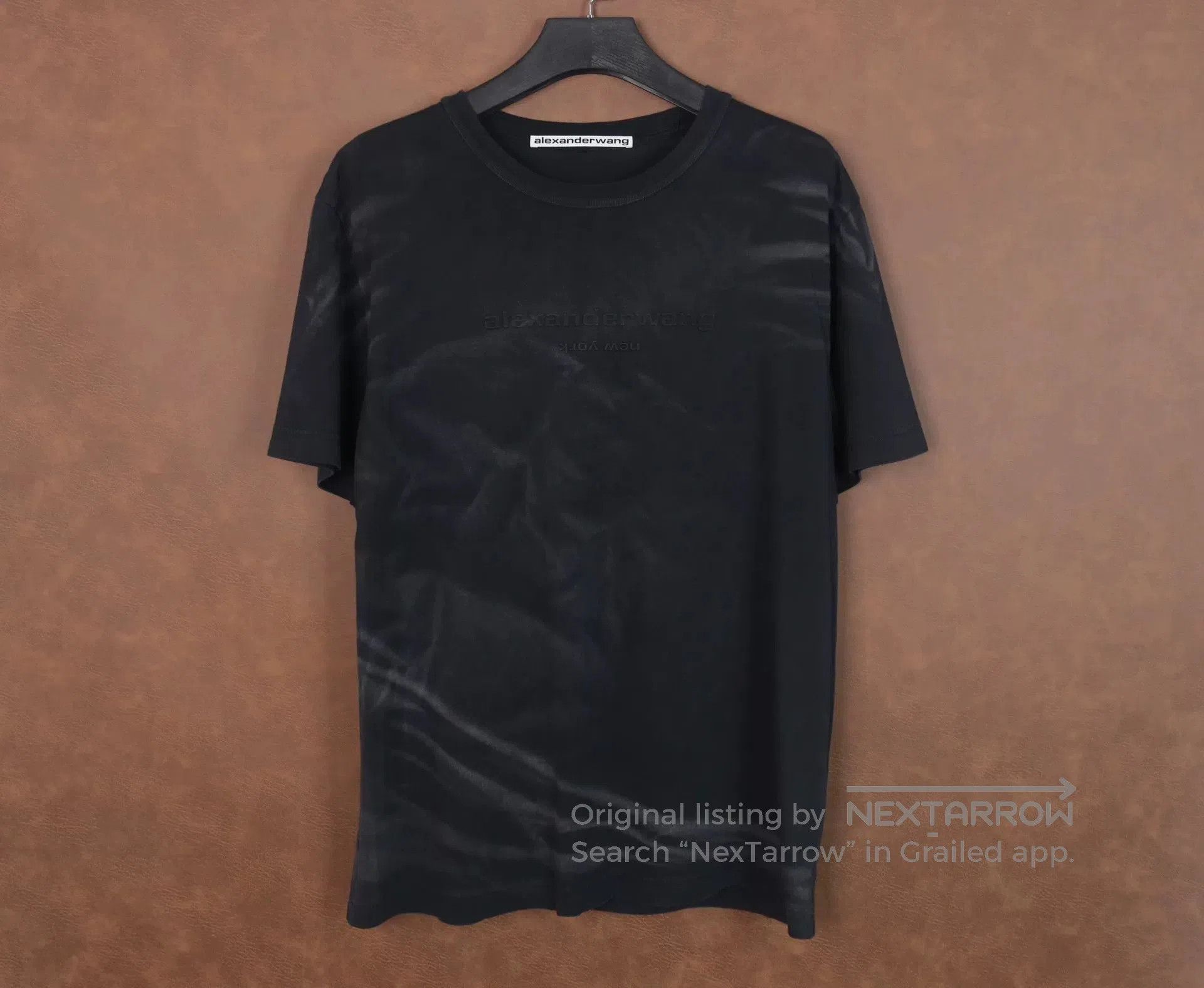 Japanese Brand Alexander Wang Tie-Dye Distressed Short-Sleeve. Size US L / EU 52-54 / 3 - 1 Thumbnail