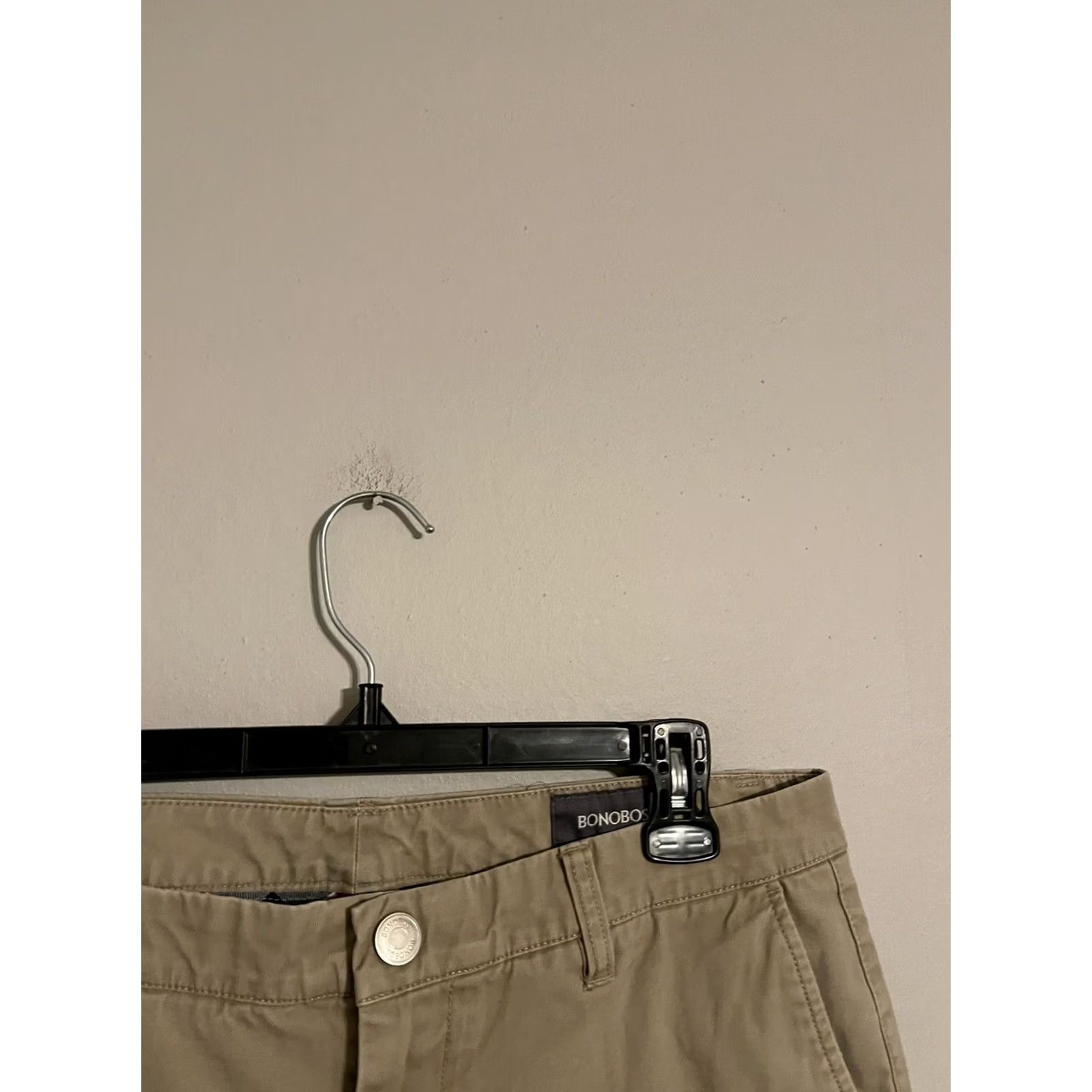 Bonobos Bonobos Pants Chino Khaki Casual Straight Leg Flat Front Men's 34x34 Size US 34 / EU 50 - 2 Thumbnail