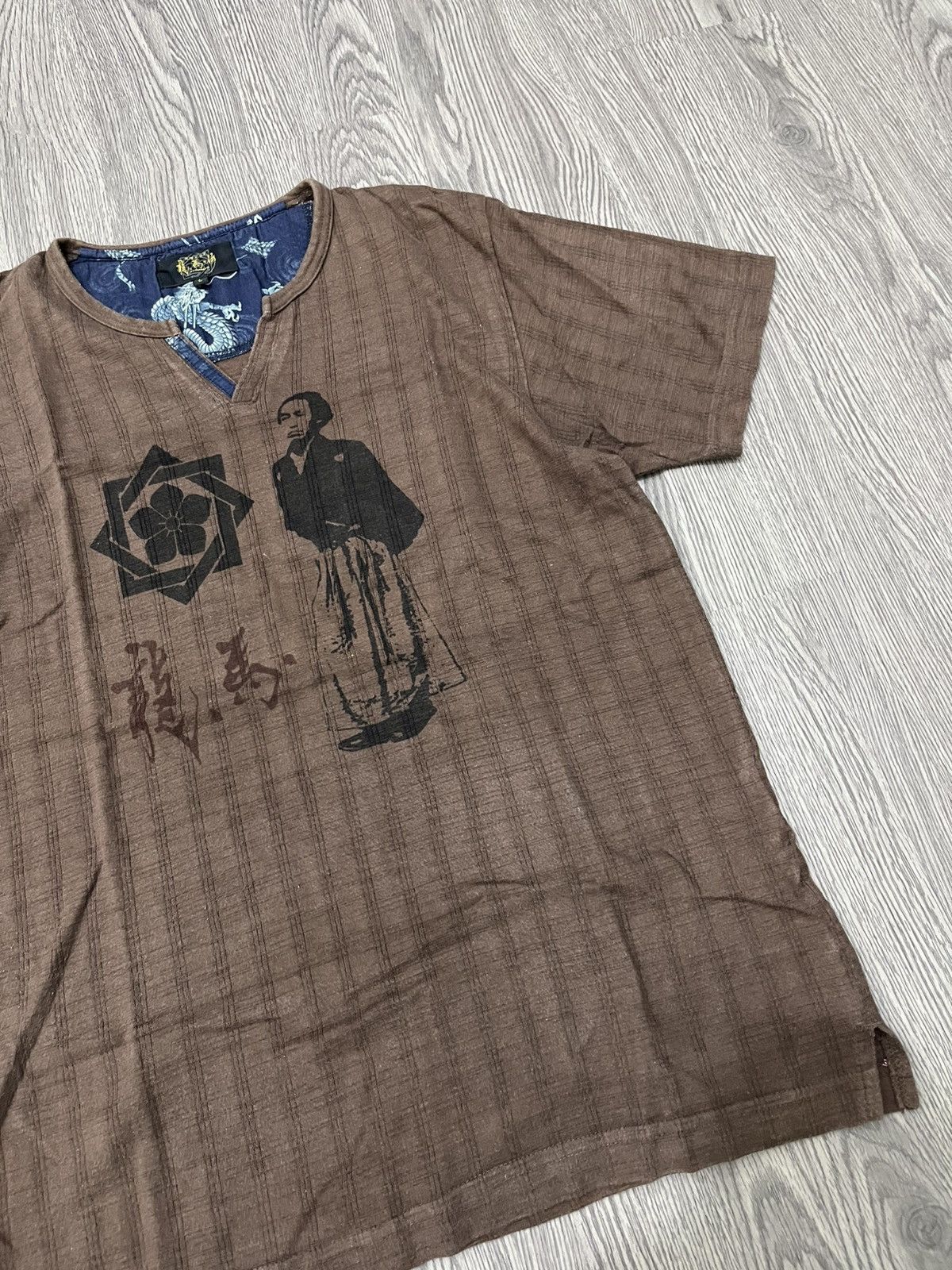 Japanese Brand 🇯🇵Vtg Ryomaden Sakamoto Ryōma Shirt🇯🇵 Size US L / EU 52-54 / 3 - 3 Thumbnail