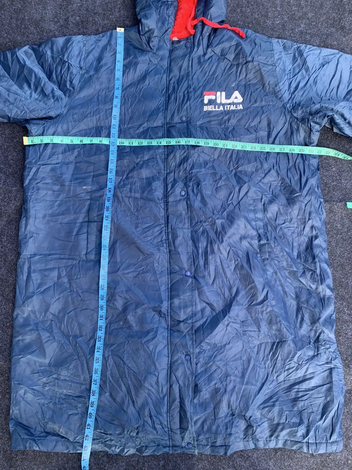 Fila VINTAGE FILA BIELLA ITALIA COACH JACKET. Size US XXL / EU 58 / 5 - 3 Thumbnail